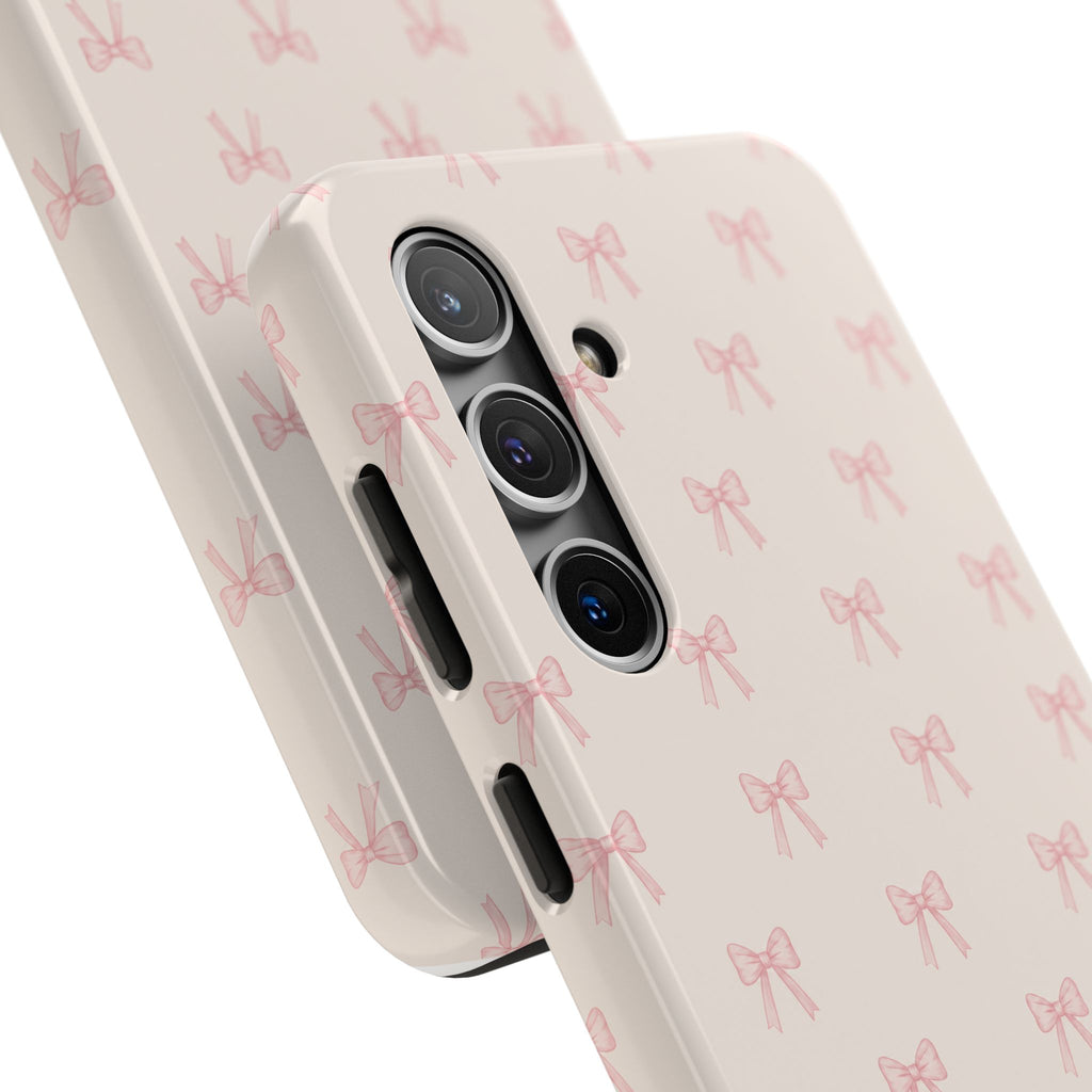Blush Bow Phone Case