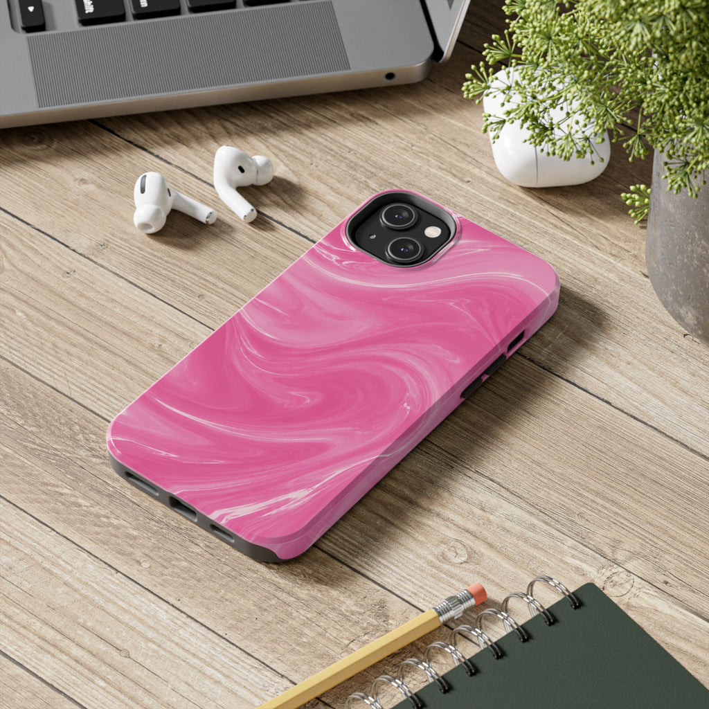 Pink Waves Phone Case