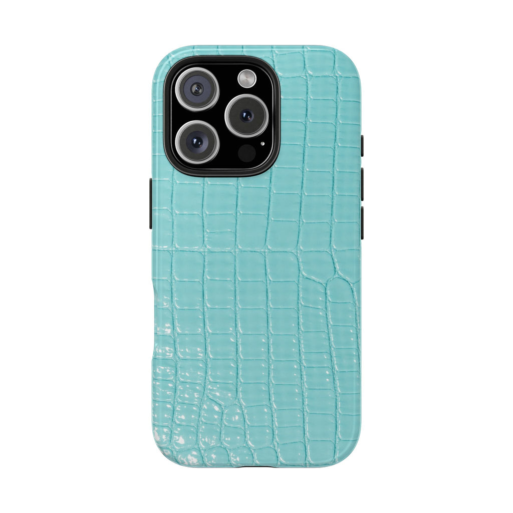 Aqua Croc Phone Case