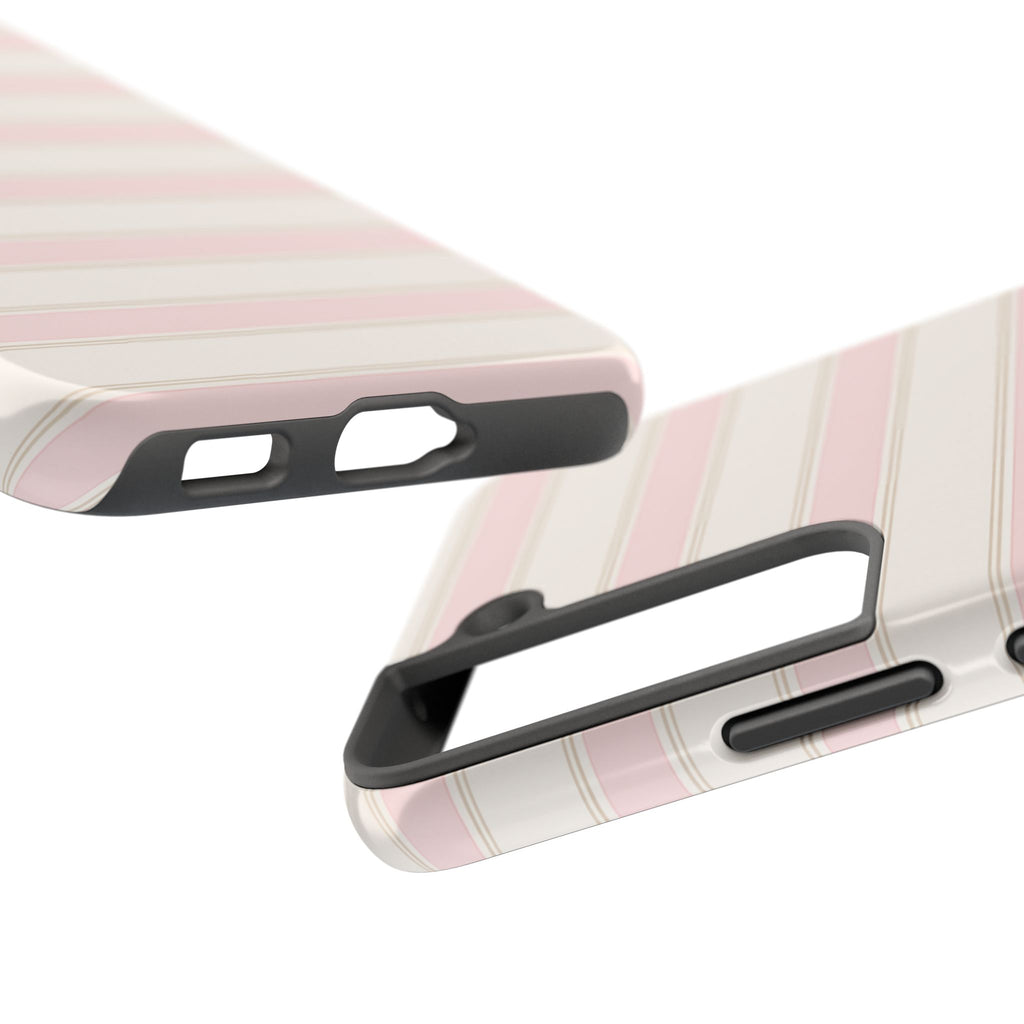 Blush Stripe Phone Case