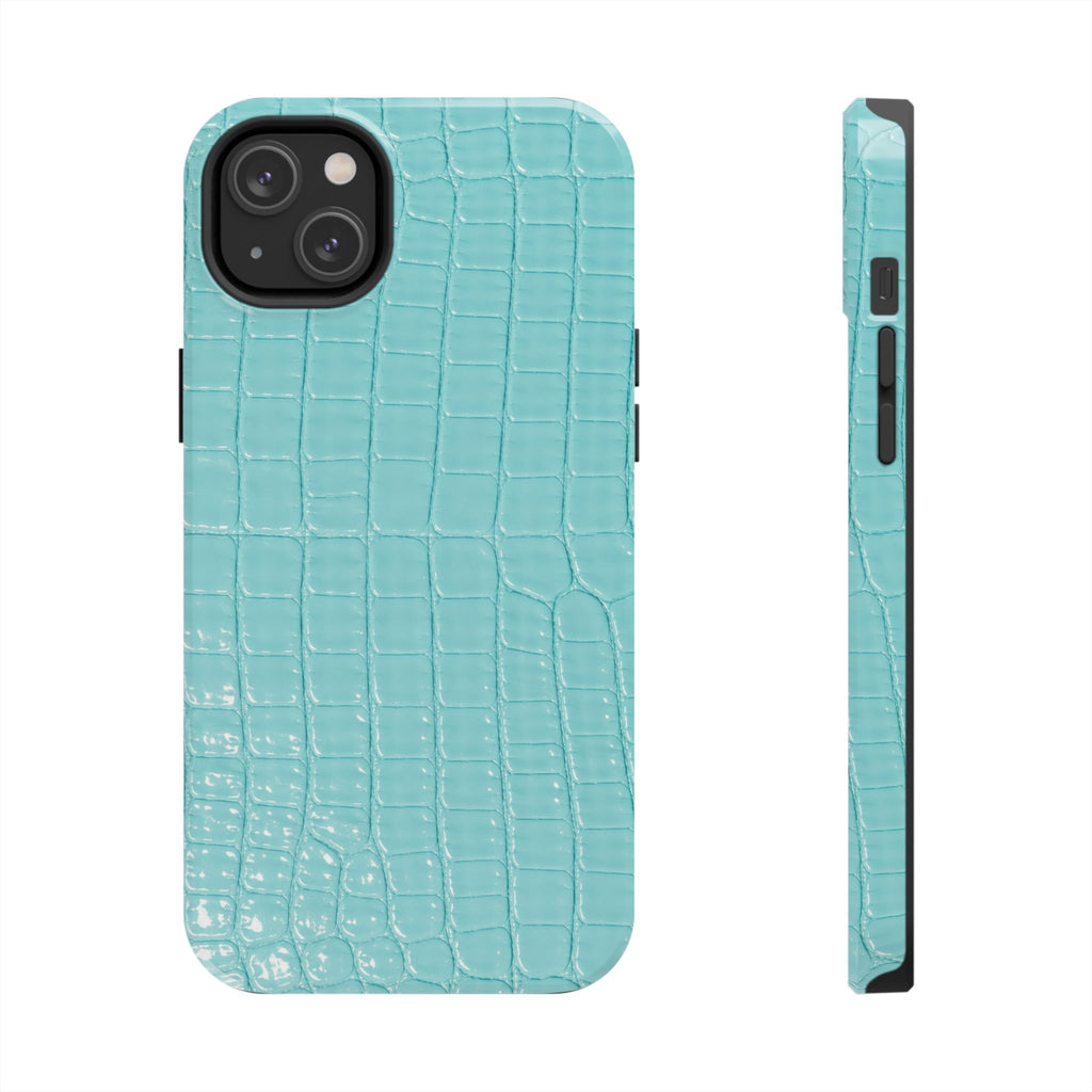 Aqua Croc Phone Case