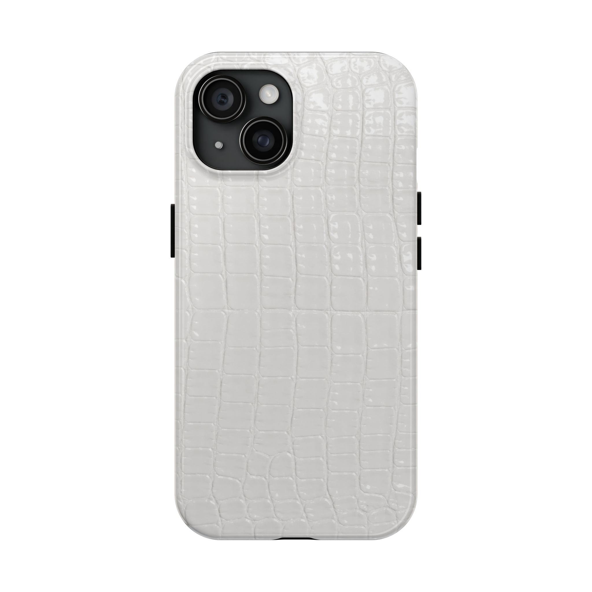 Ivory Croc Phone Cases