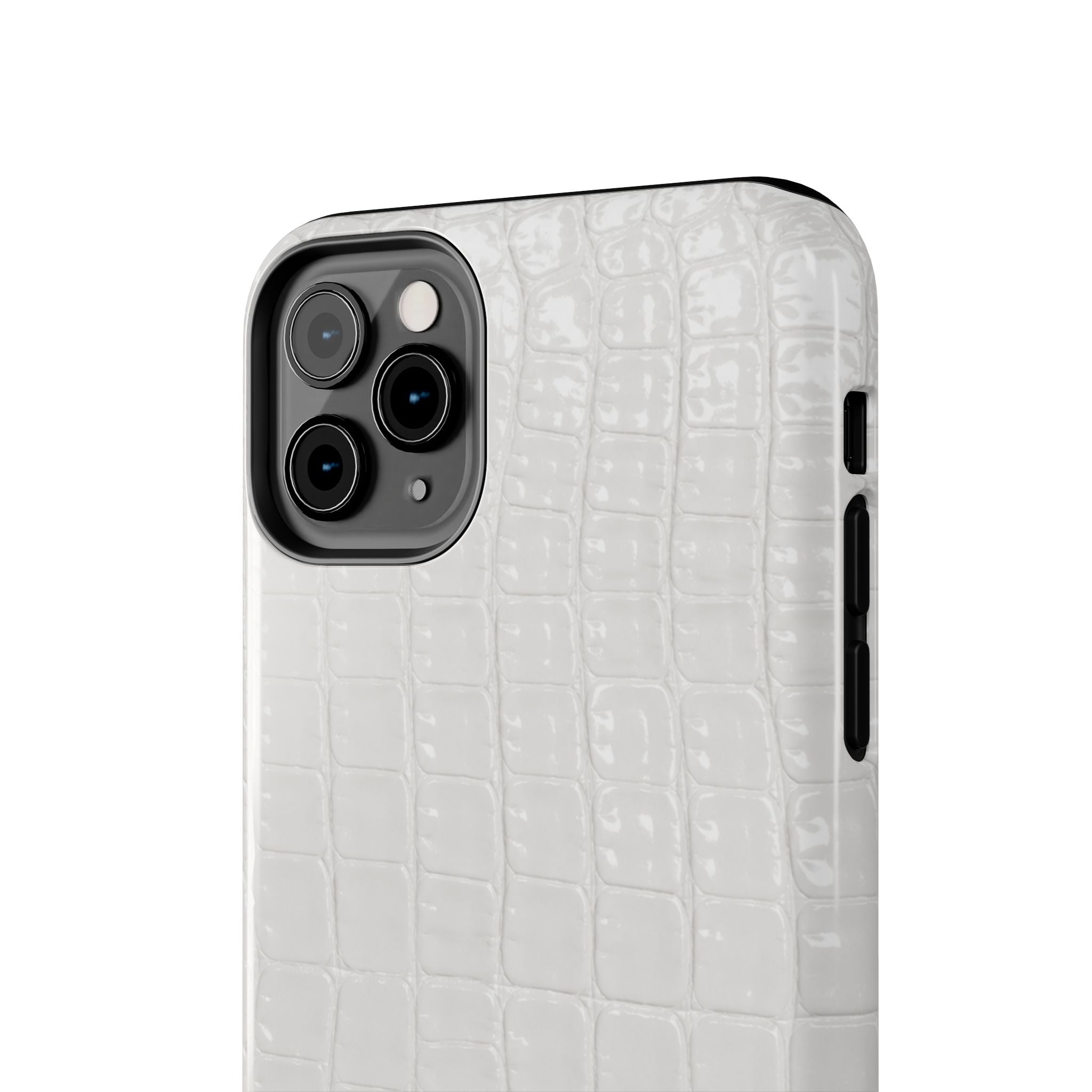 Ivory Croc Phone Cases