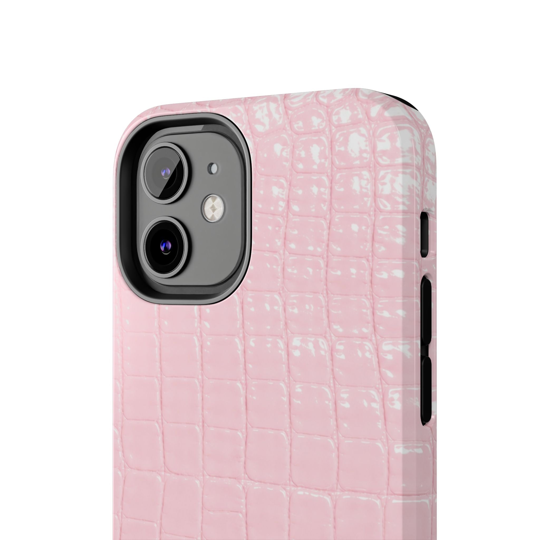 Blush Croc Phone Cases