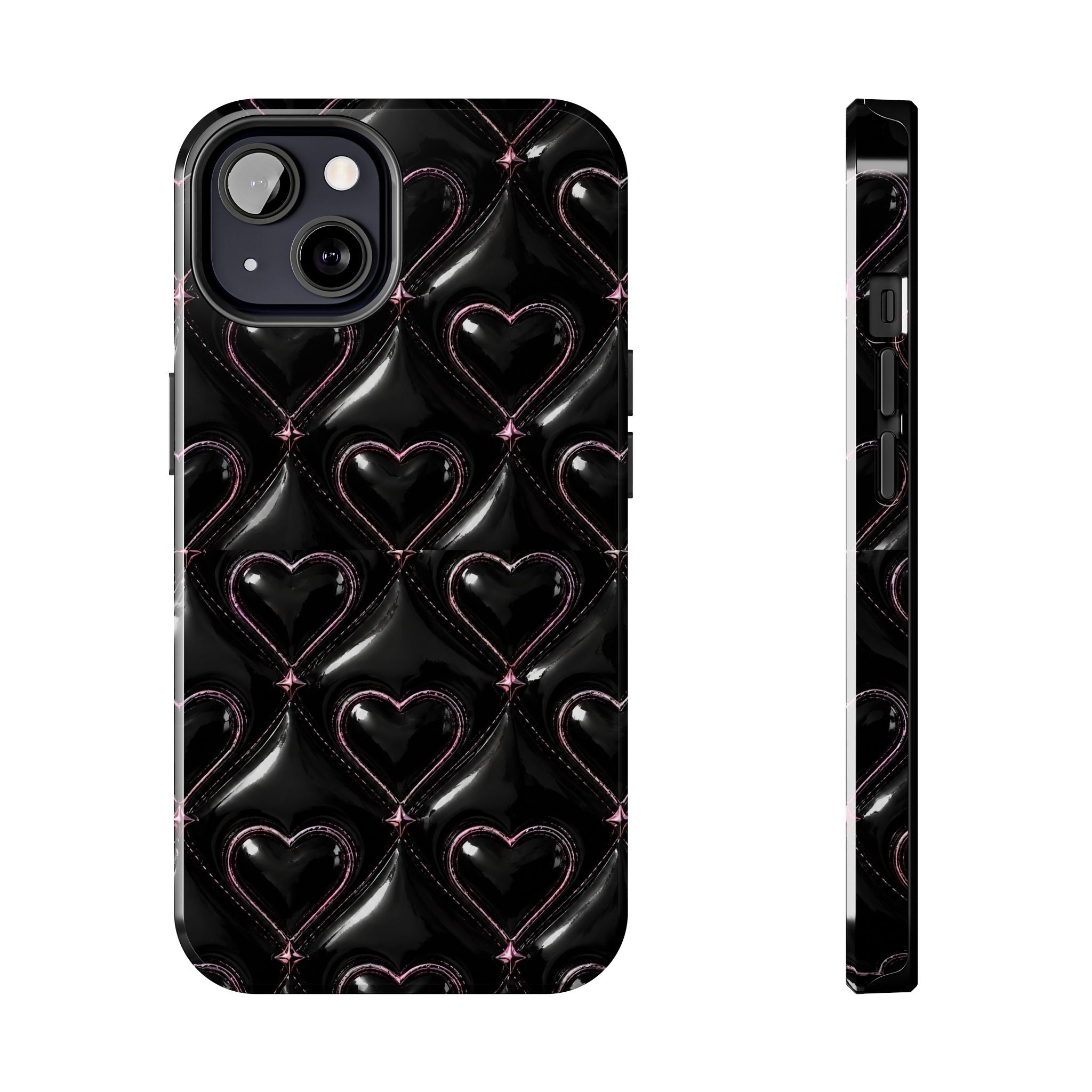 Midnight Hearts Phone Case