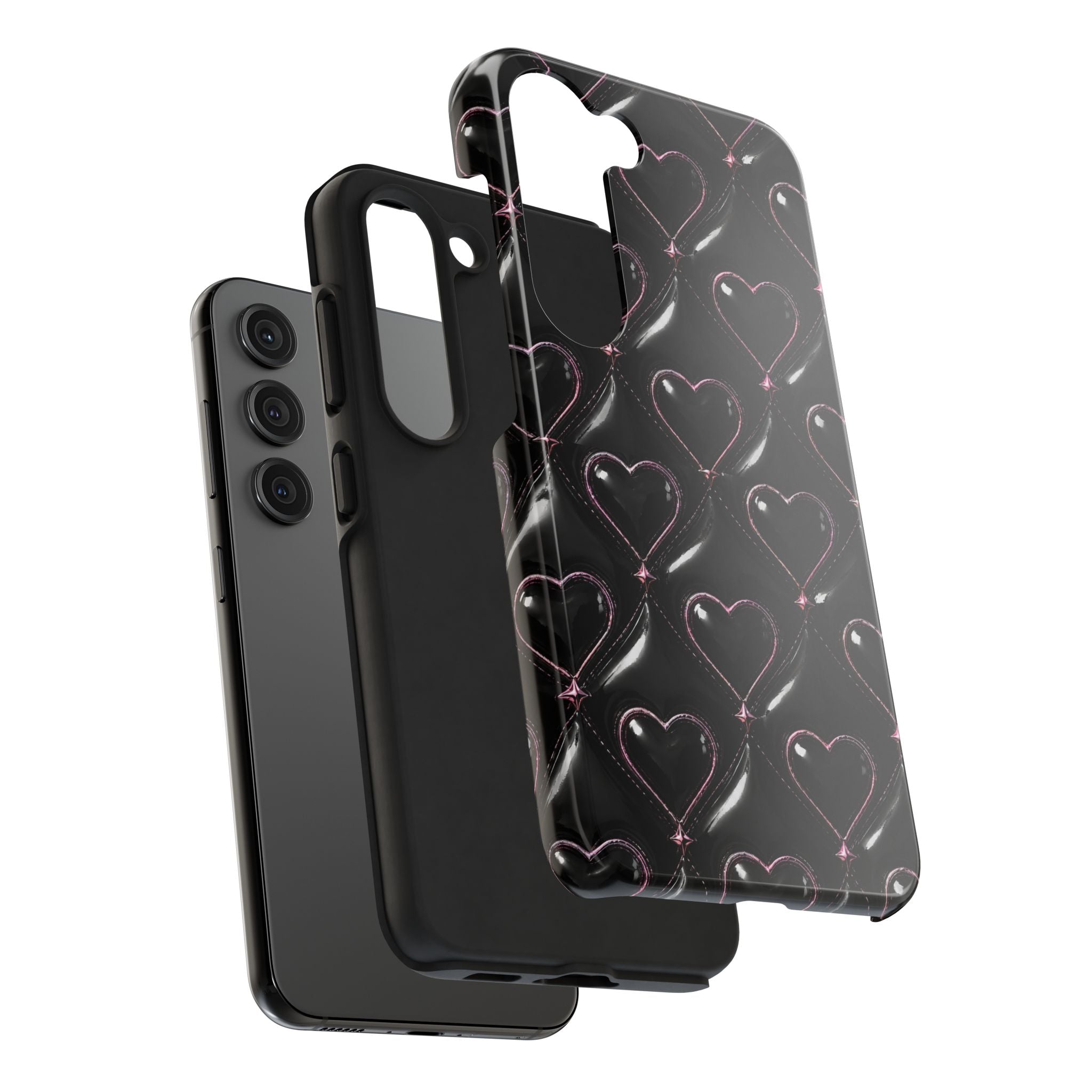 Midnight Hearts Phone Case
