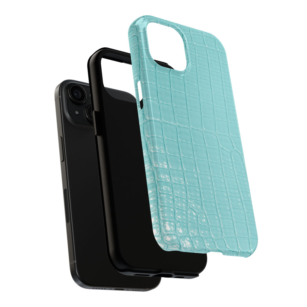 Aqua Croc Phone Case