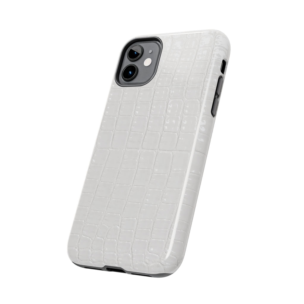 Ivory Croc Phone Cases