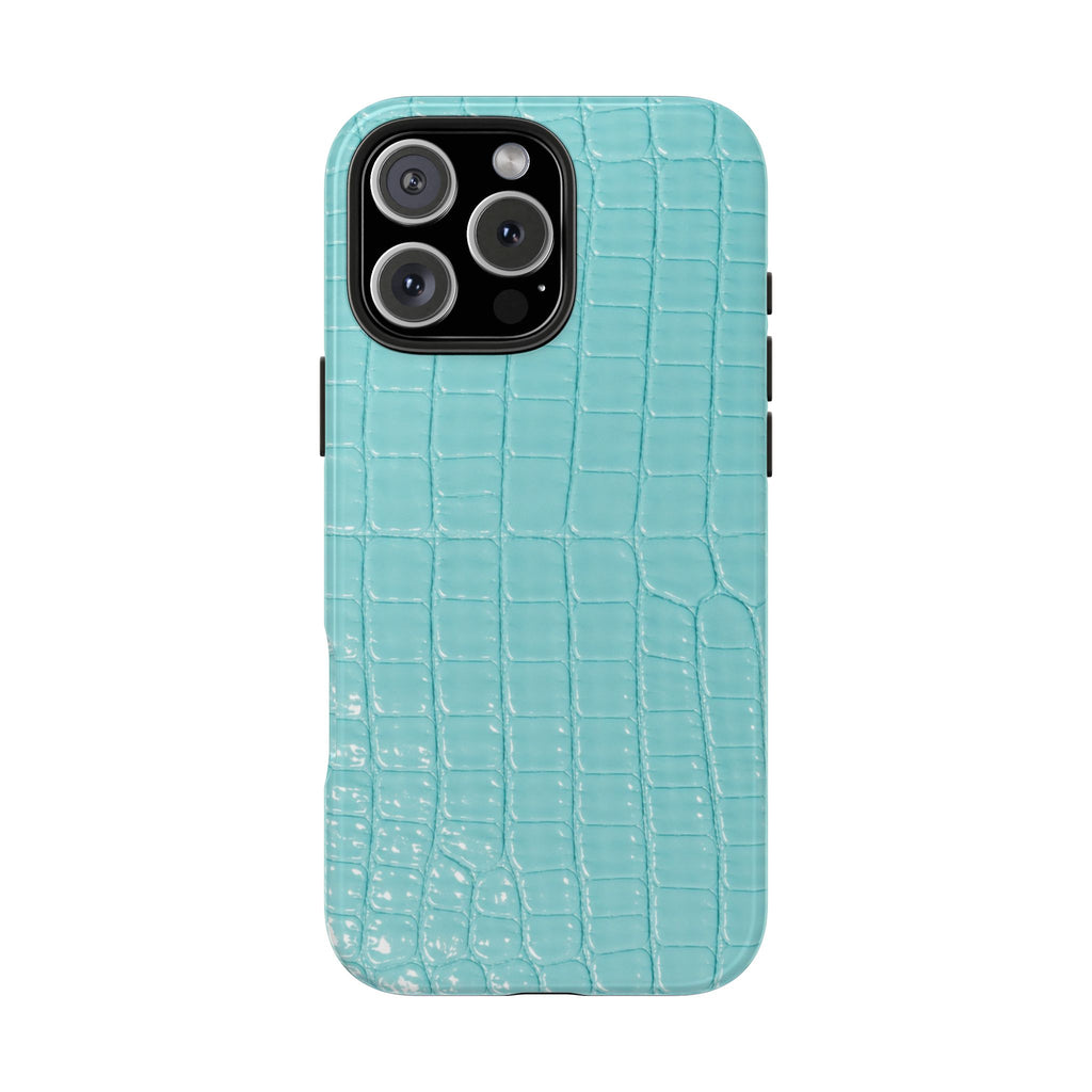 Aqua Croc Phone Case