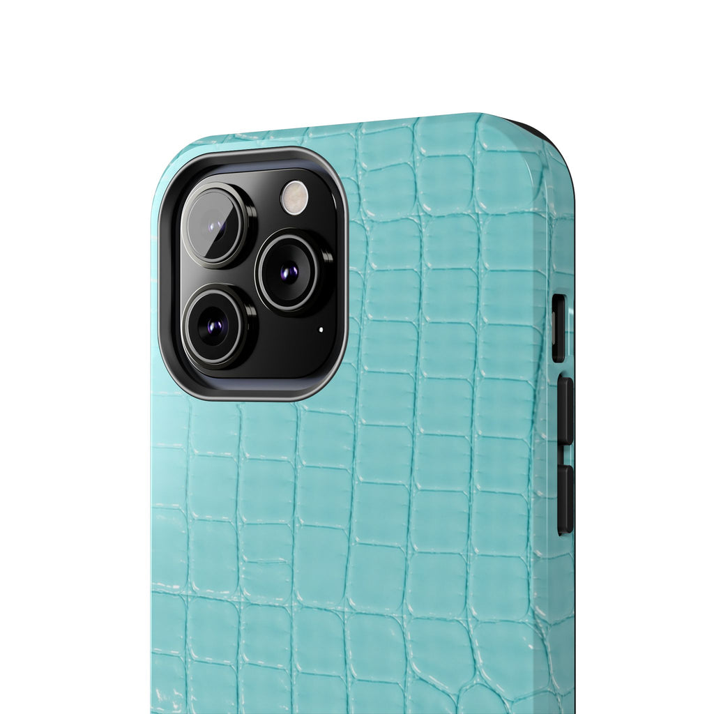Aqua Croc Phone Case
