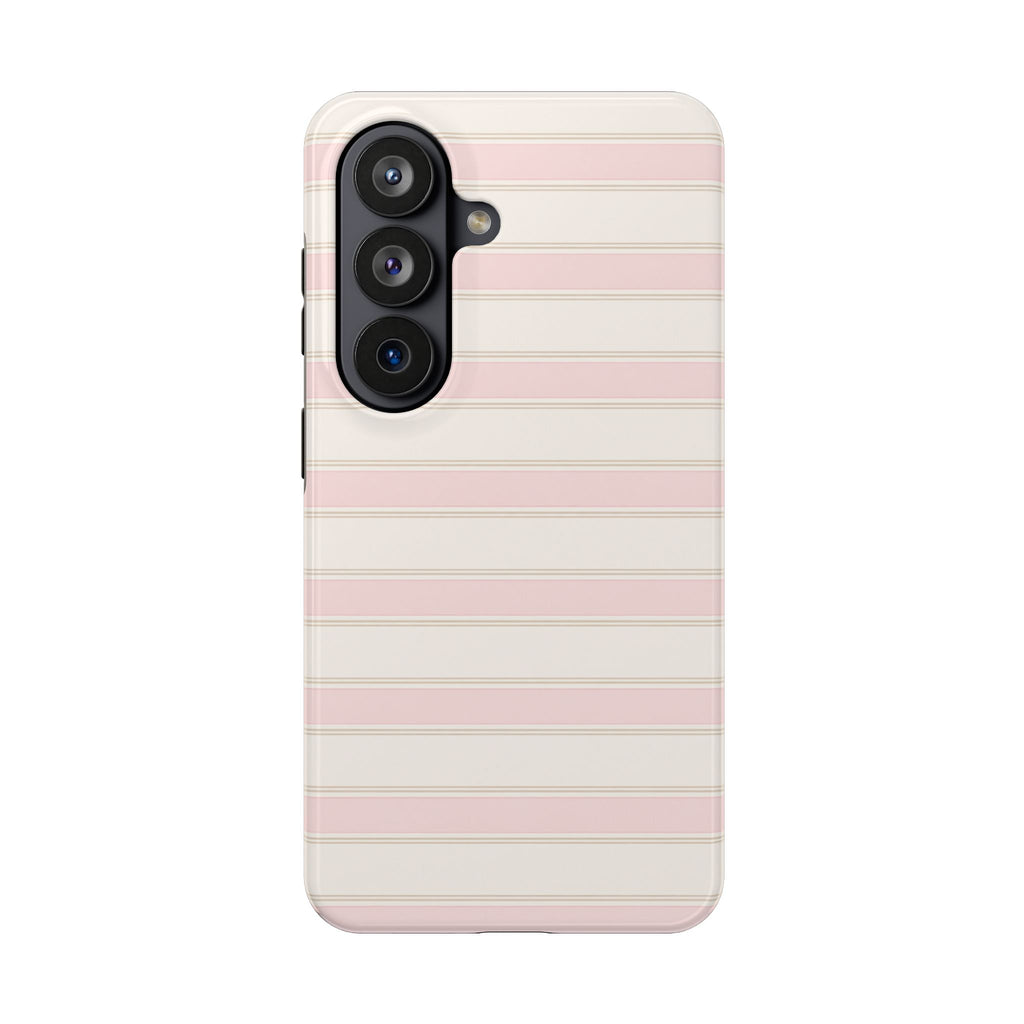 Blush Stripe Phone Case