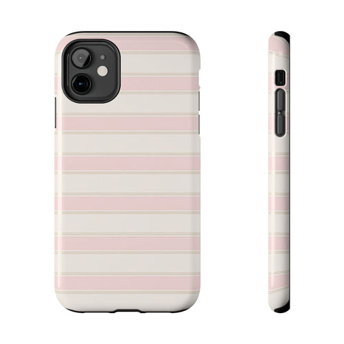 Blush Stripe Phone Case