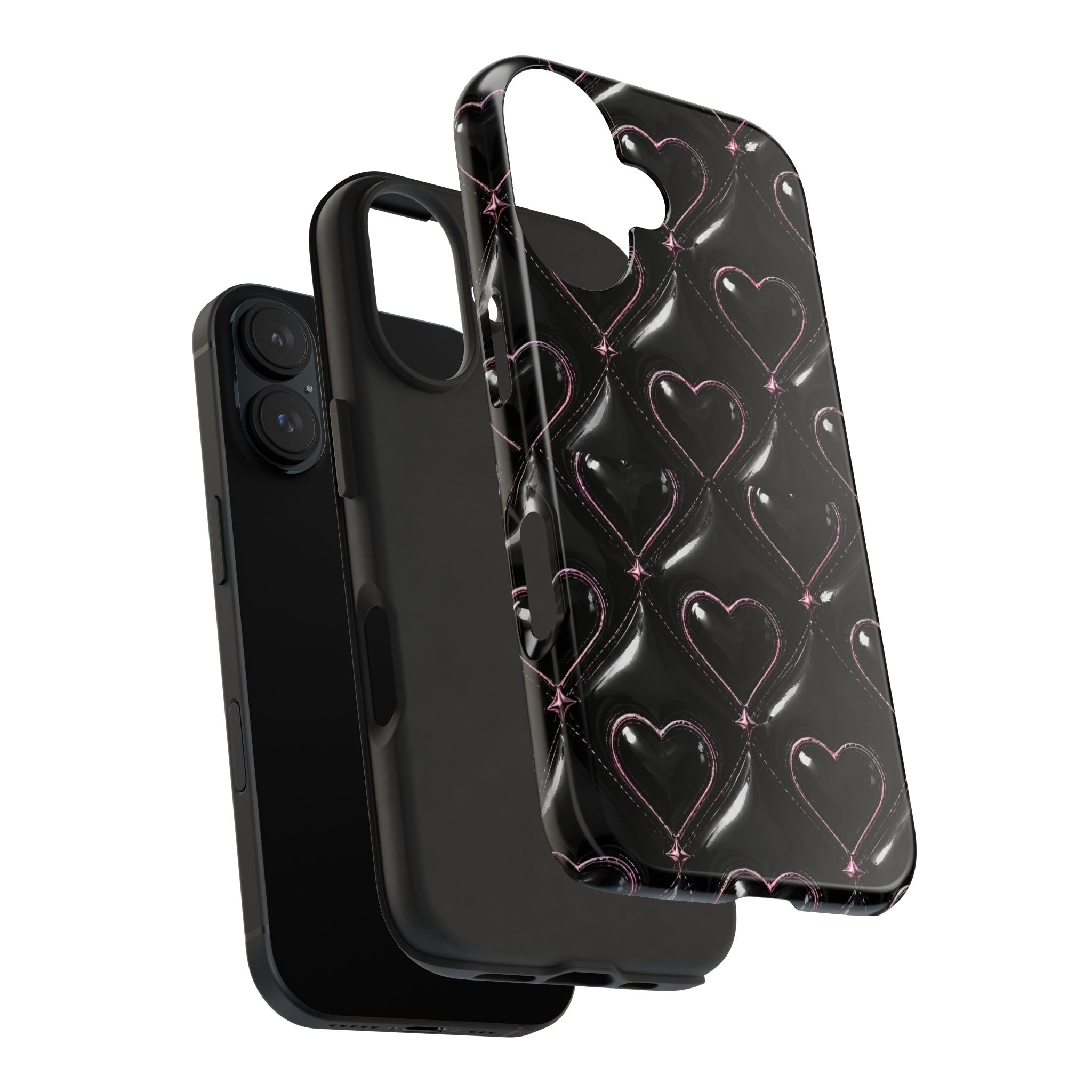 Midnight Hearts Phone Case