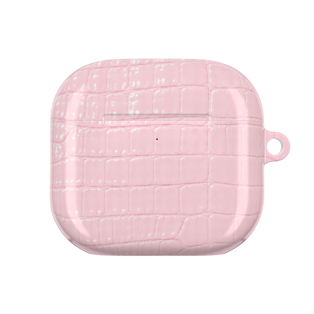 Pink Print Airpod Case