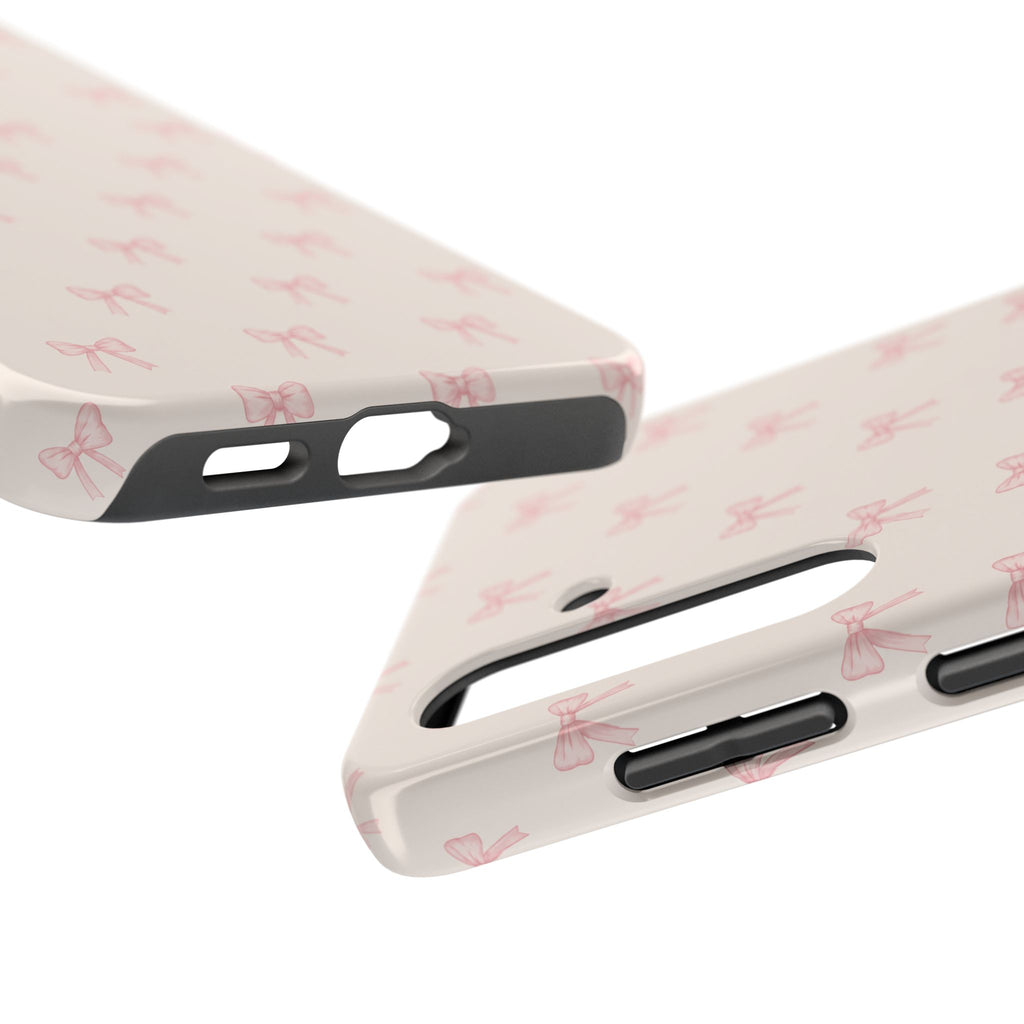 Blush Bow Phone Case