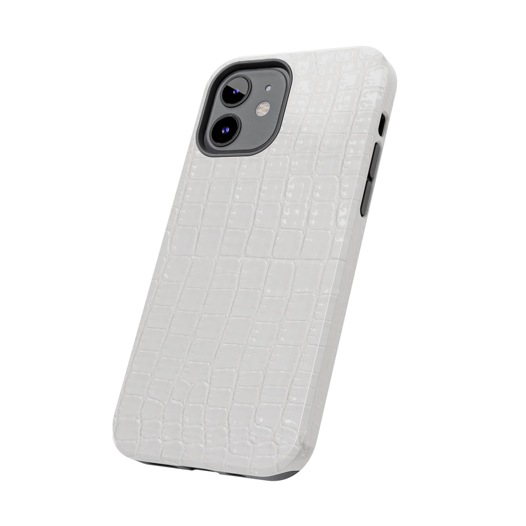 Ivory Croc Phone Cases