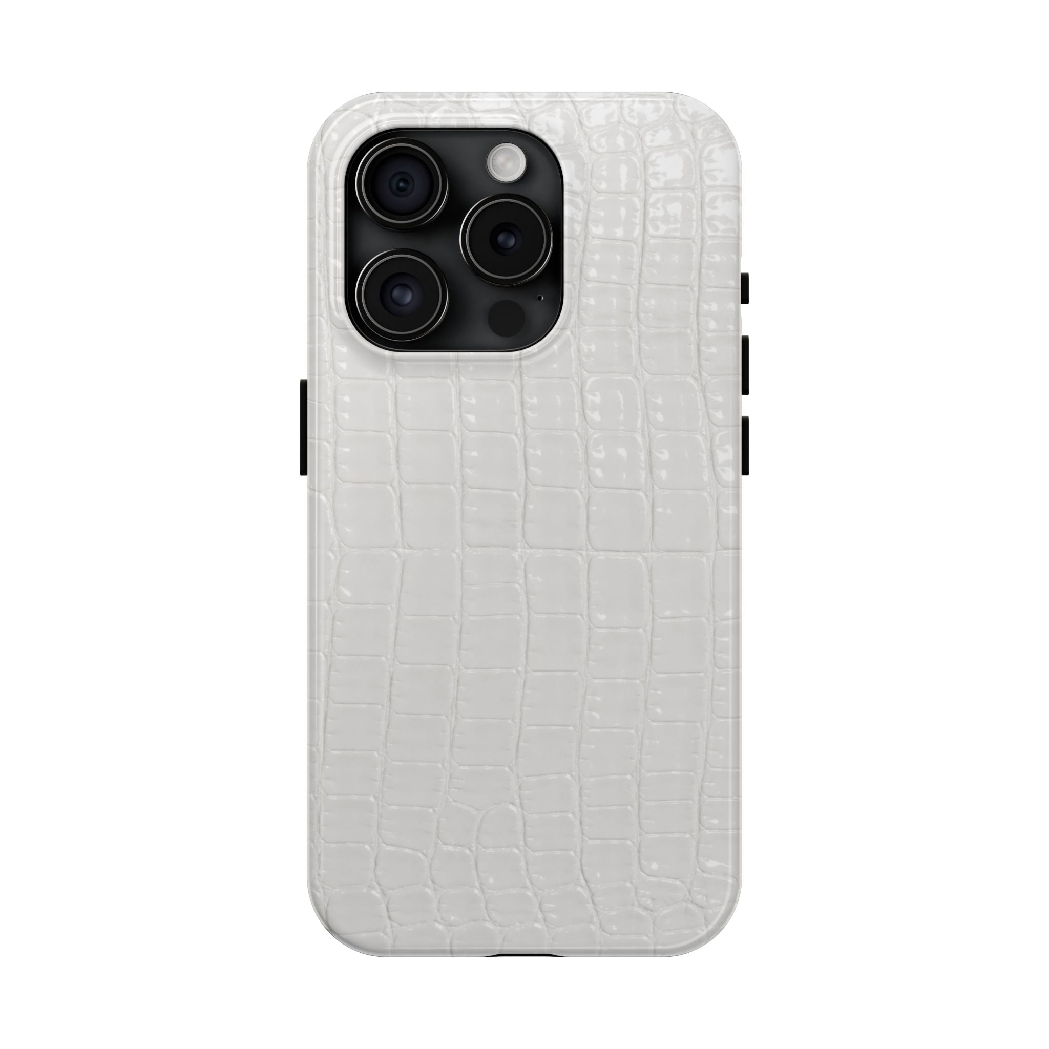 Ivory Croc Phone Cases