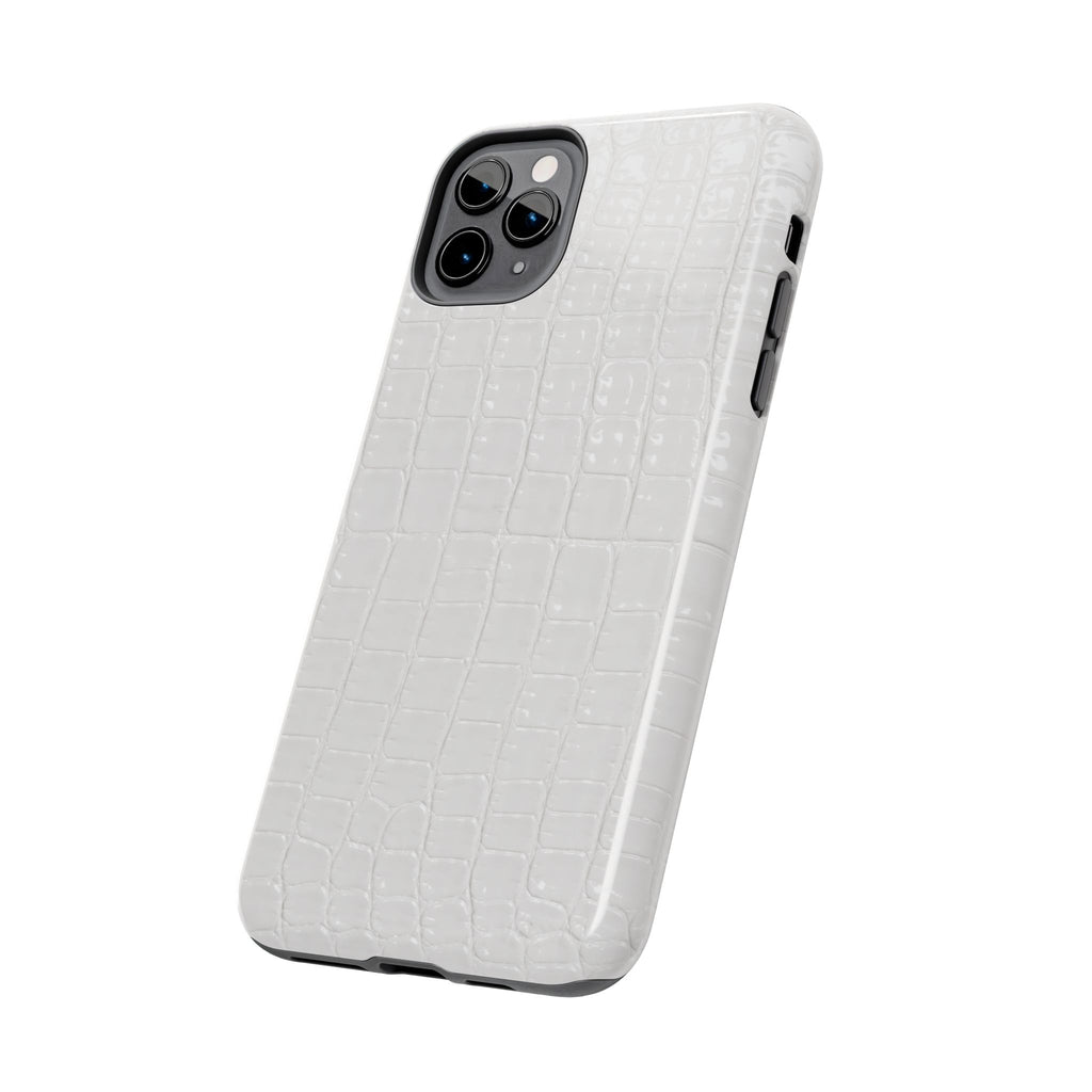 Ivory Croc Phone Cases
