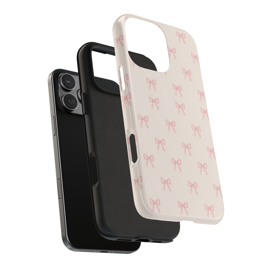 Blush Bow Phone Case