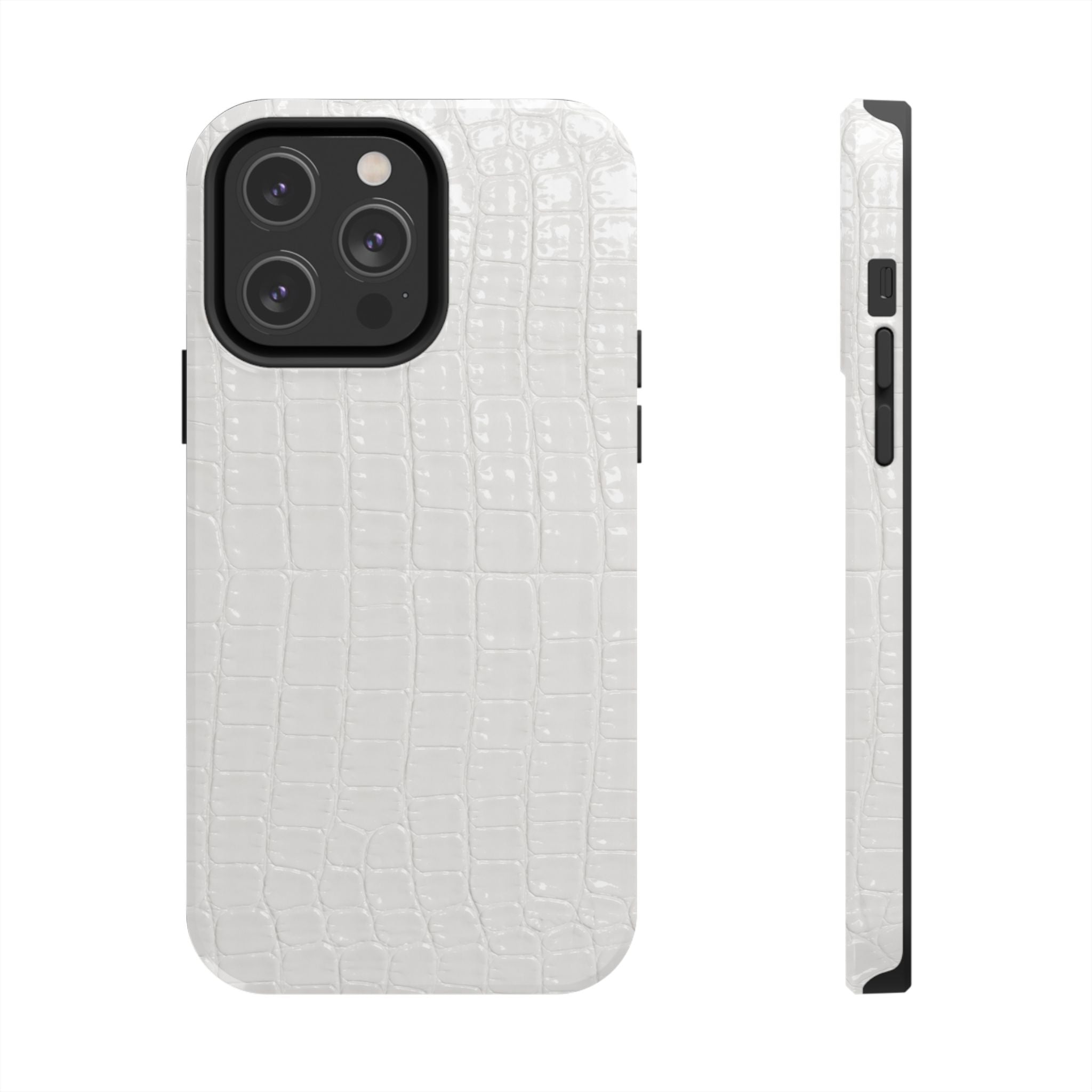Ivory Croc Phone Cases