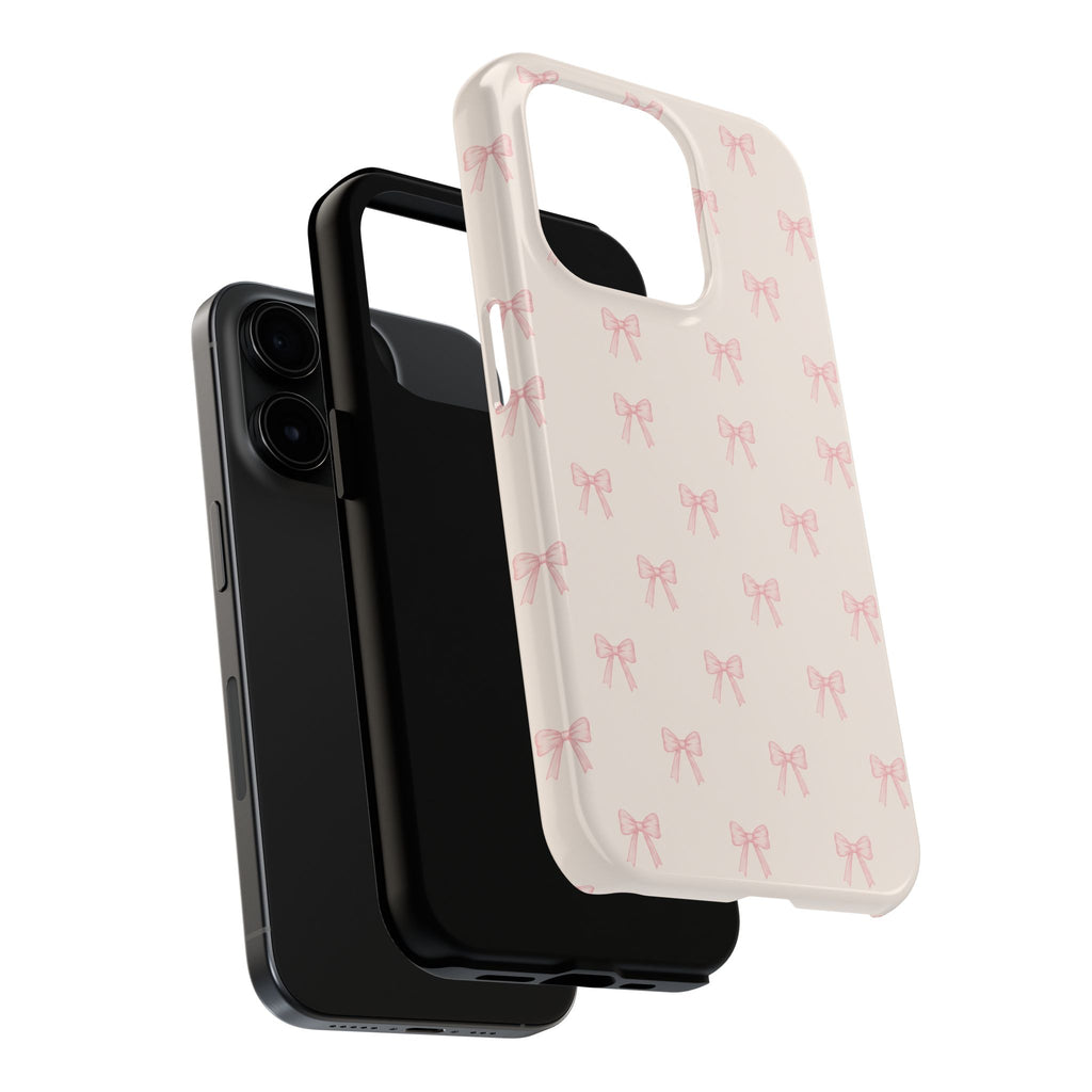 Blush Bow Phone Case