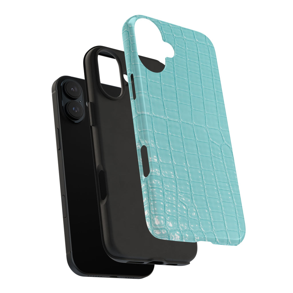 Aqua Croc Phone Case