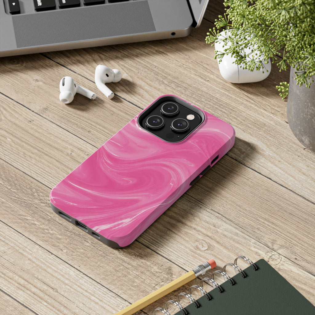 Pink Waves Phone Case