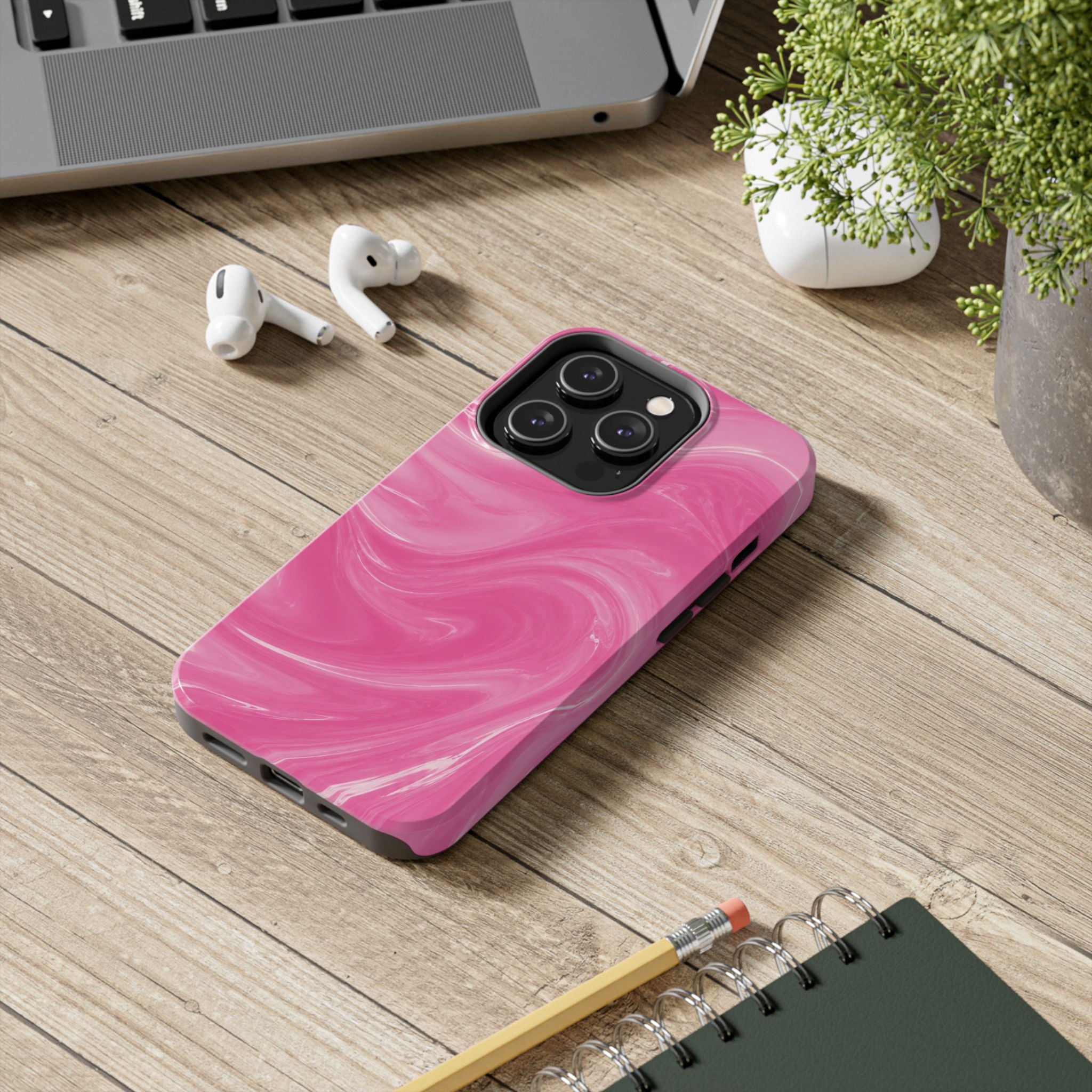 Pink Waves Phone Case