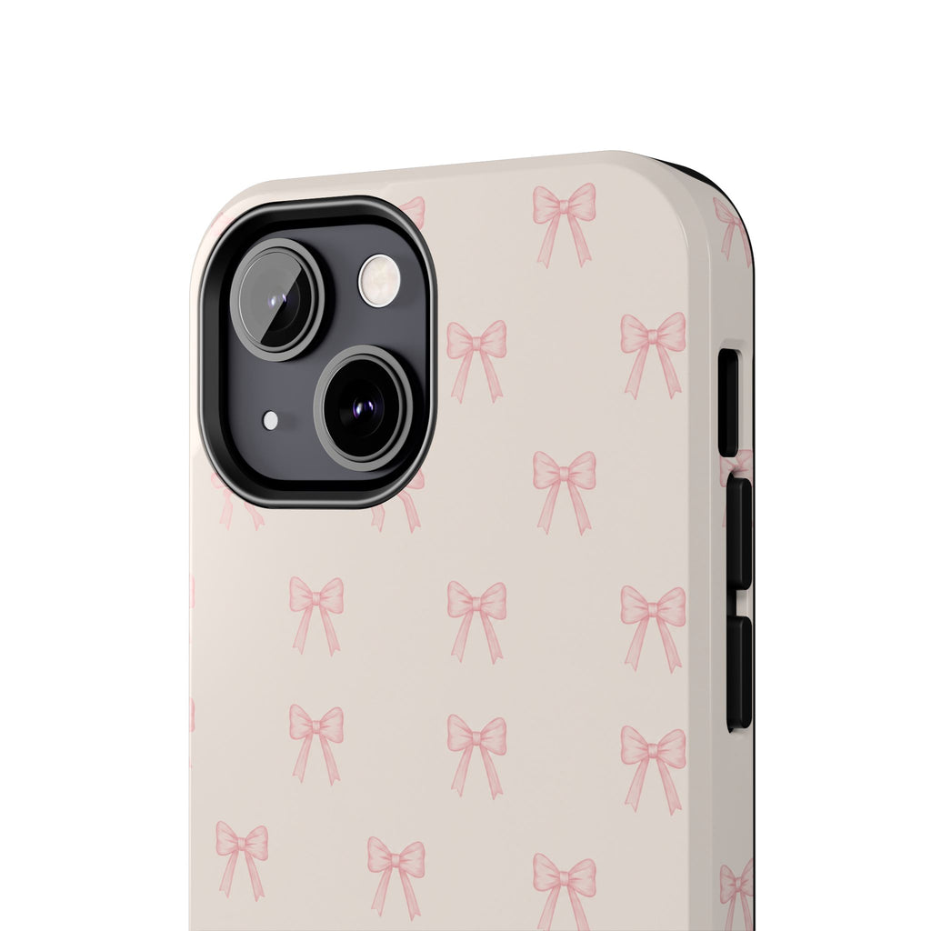 Blush Bow Phone Case