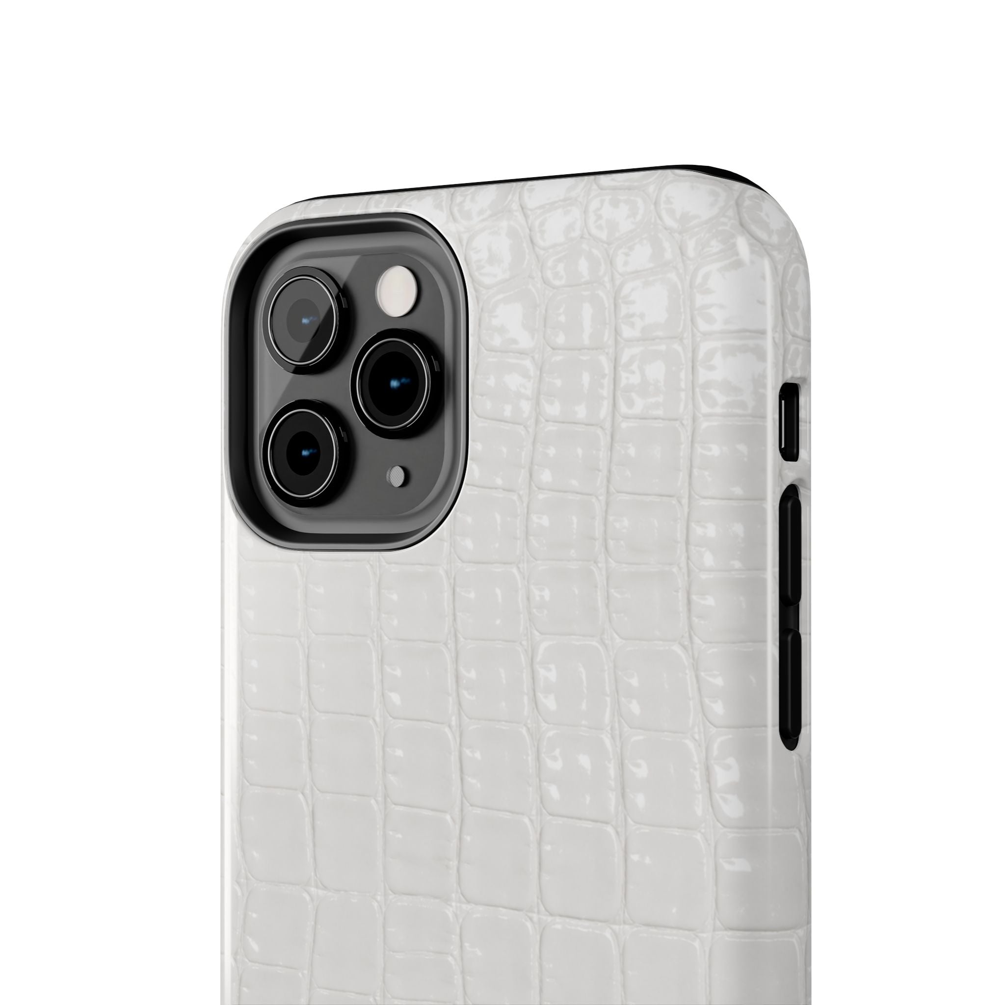 Ivory Croc Phone Cases