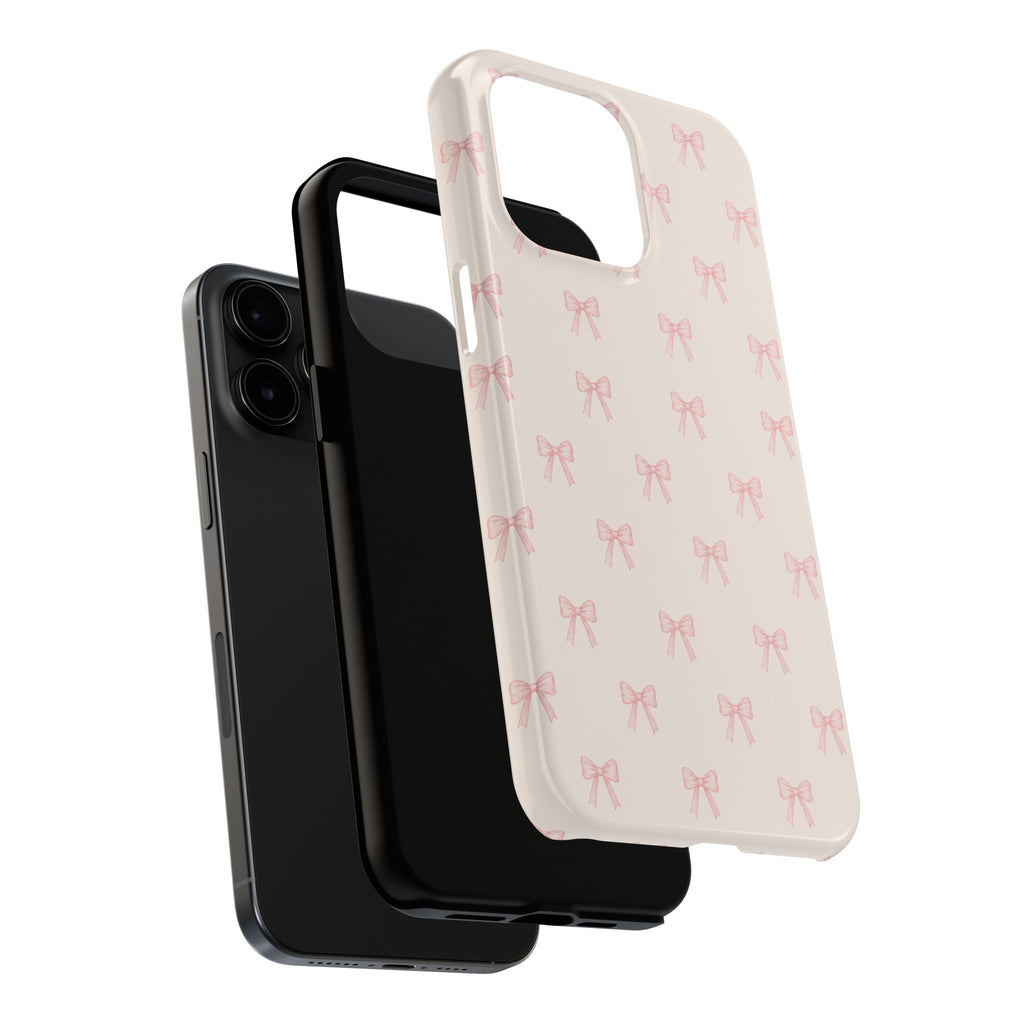 Blush Bow Phone Case