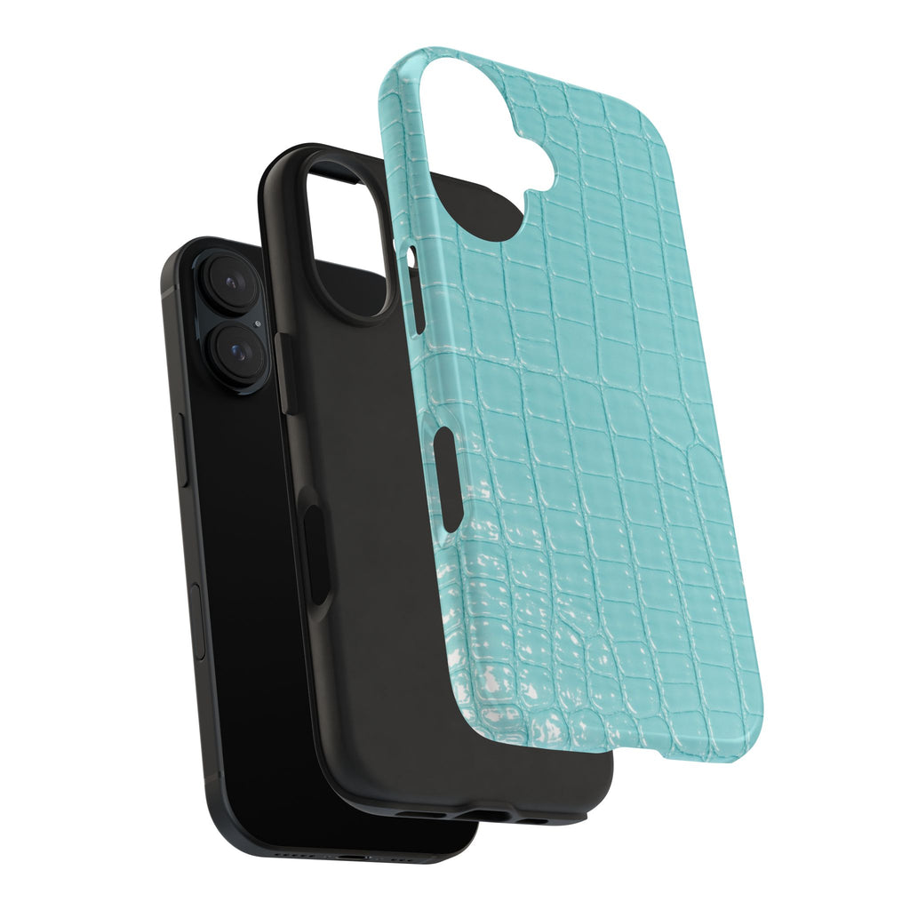 Aqua Croc Phone Case