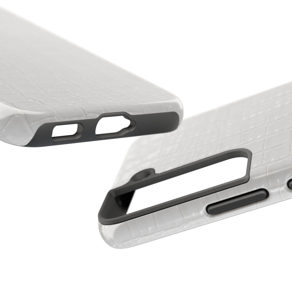 Ivory Croc Phone Cases