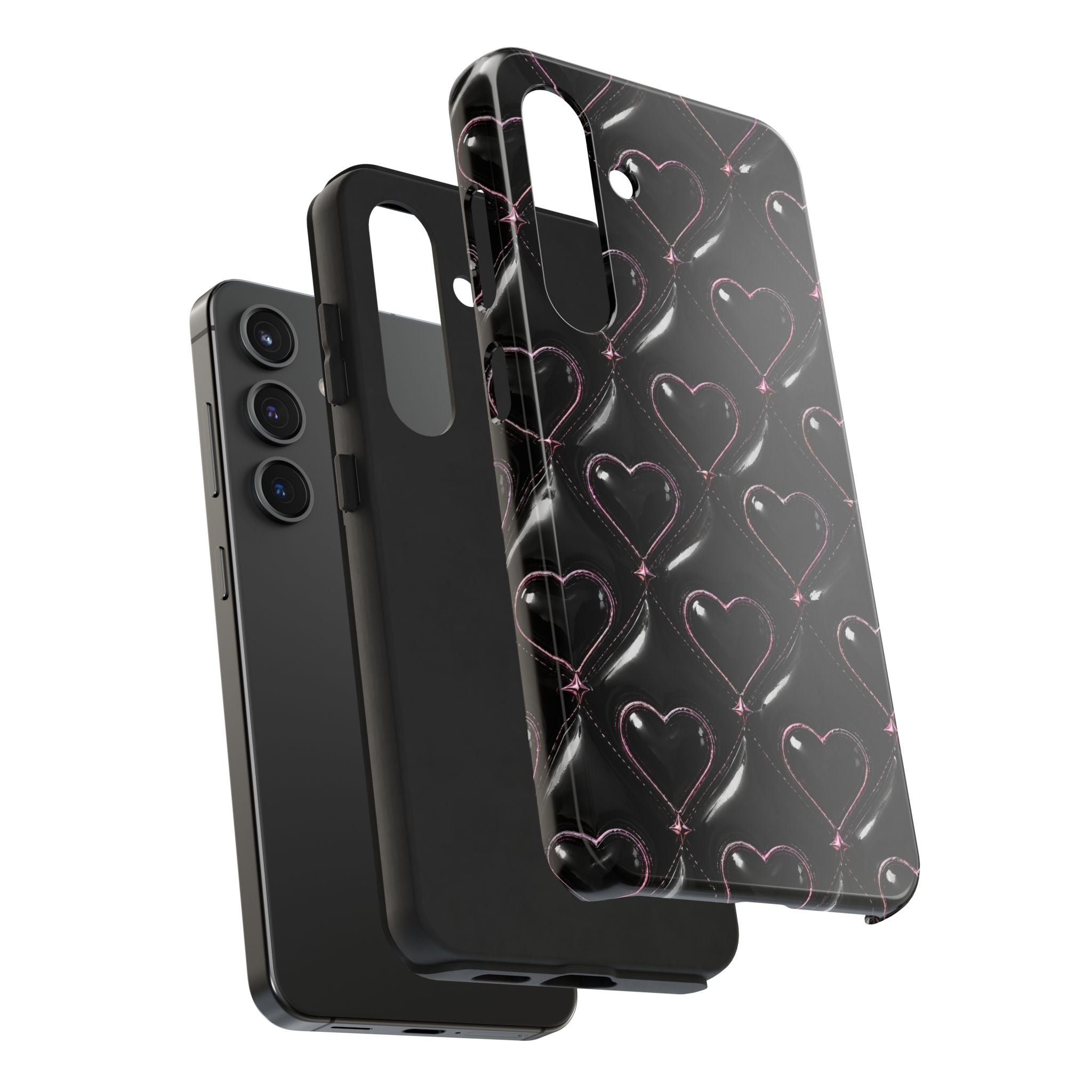 Midnight Hearts Phone Case