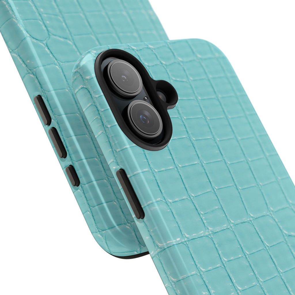 Aqua Croc Phone Case