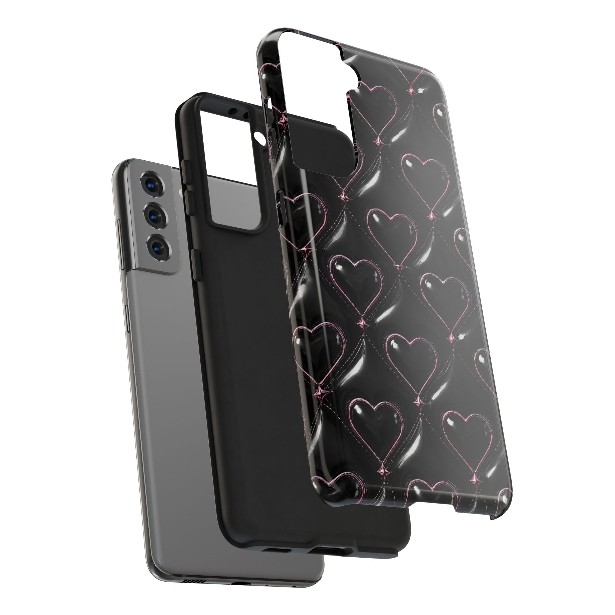 Midnight Hearts Phone Case