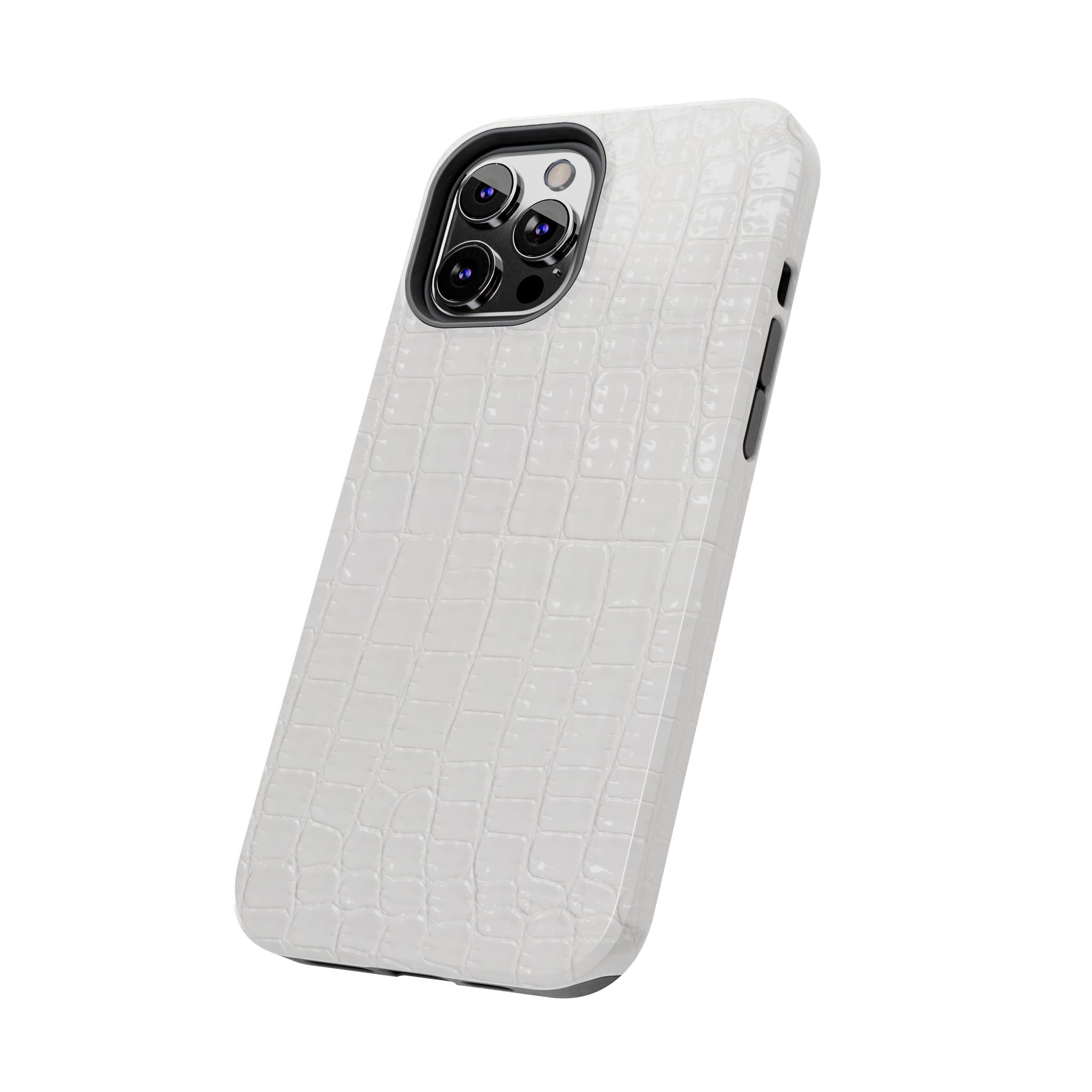 Ivory Croc Phone Cases
