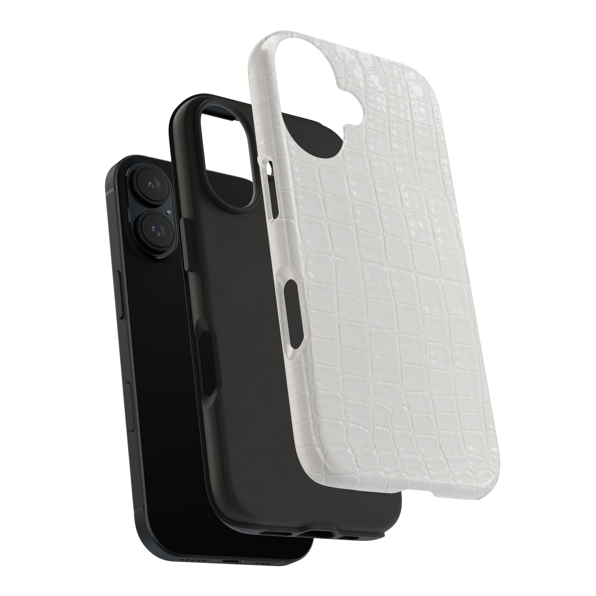 Ivory Croc Phone Cases