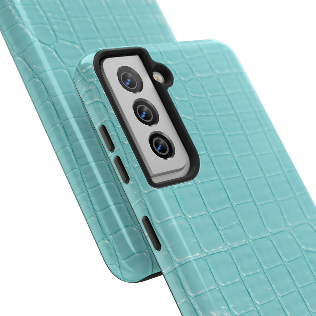 Aqua Croc Phone Case
