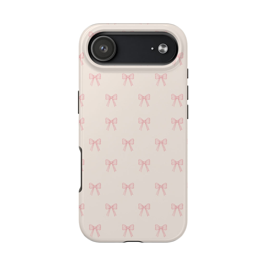 Blush Bow Phone Case