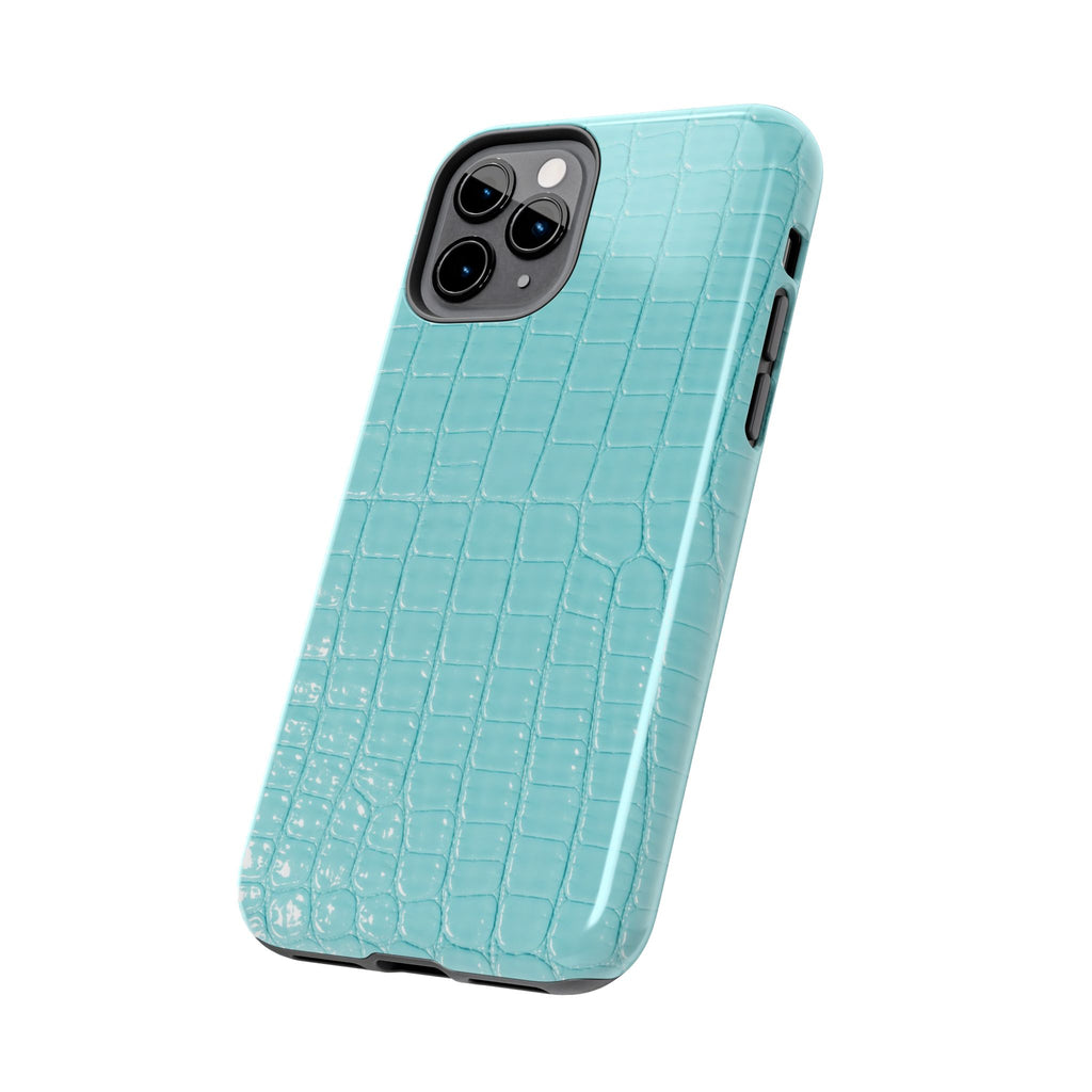 Aqua Croc Phone Case