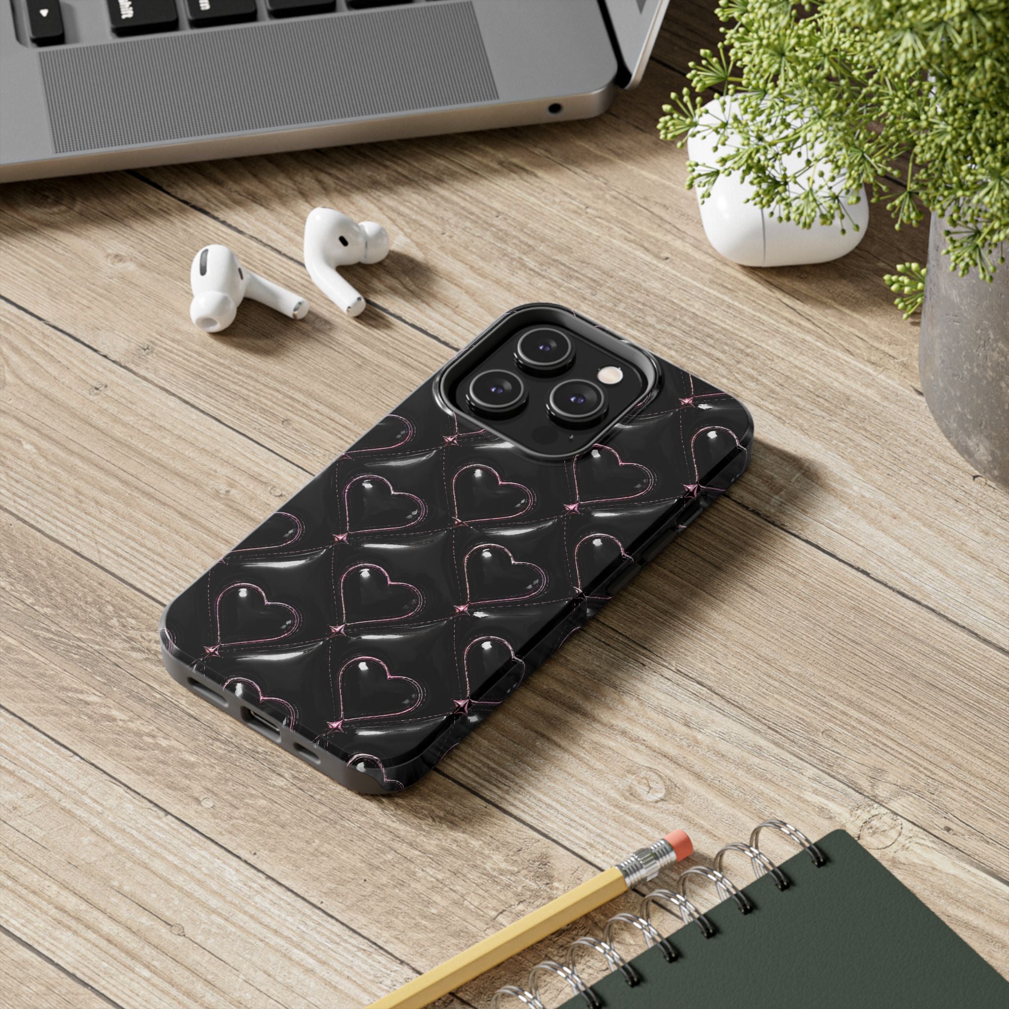 Midnight Hearts Phone Case