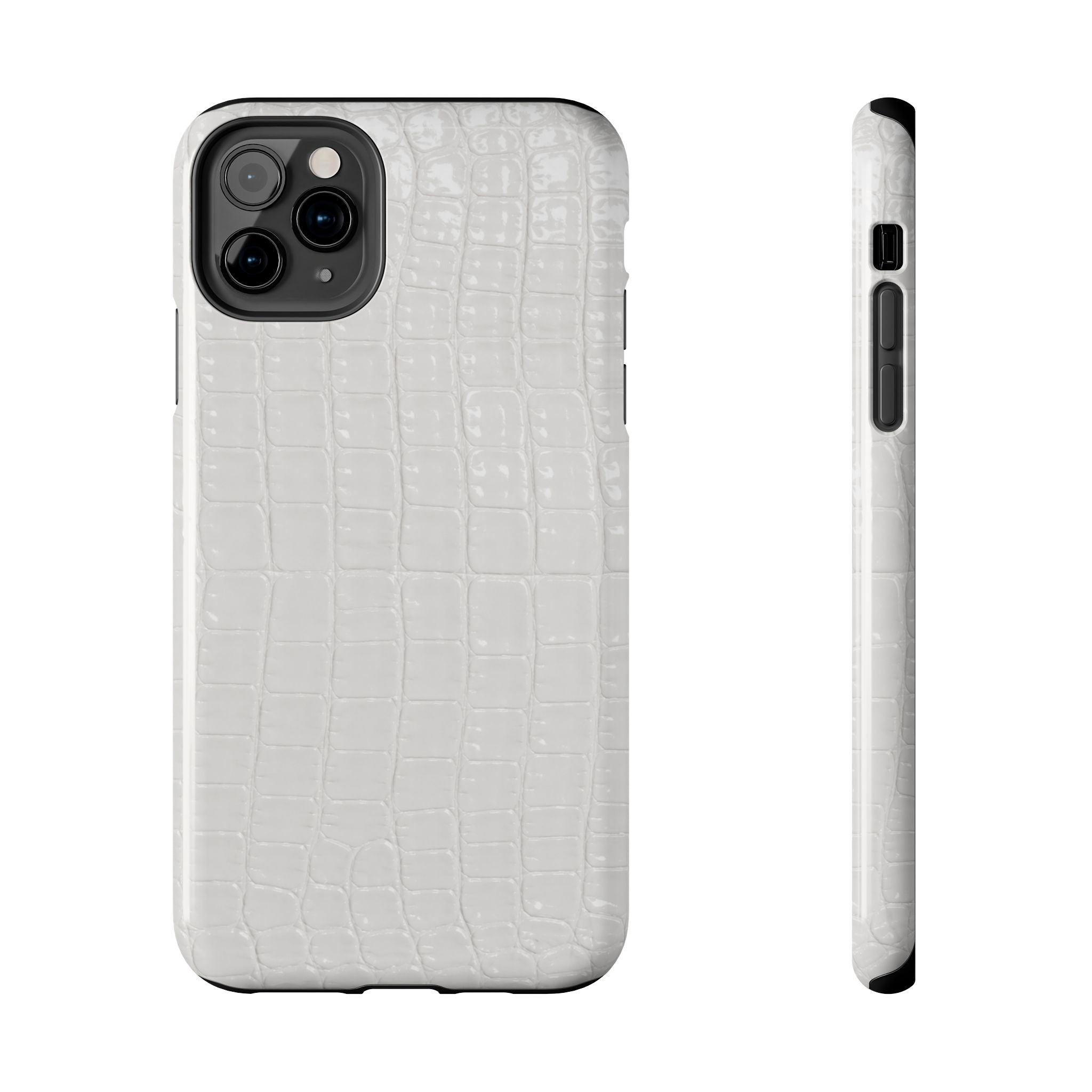 Ivory Croc Phone Cases