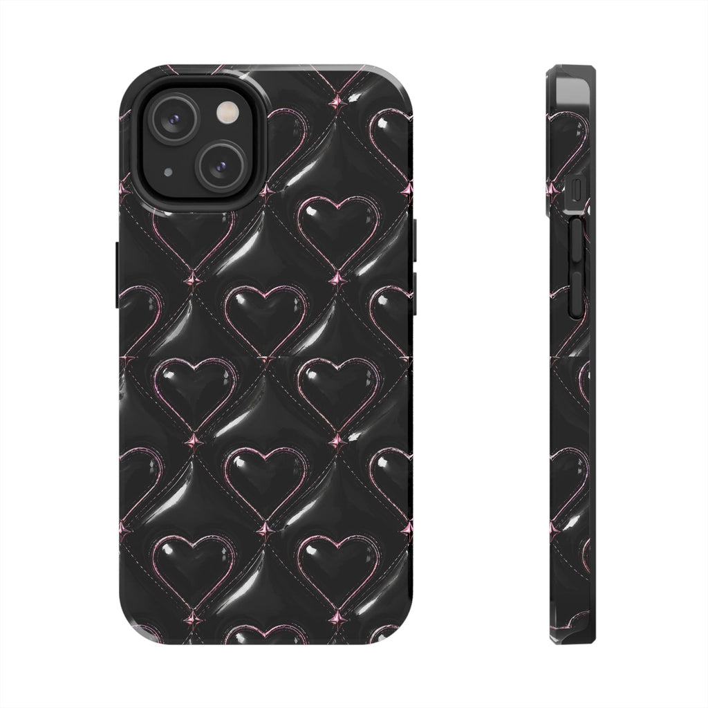 Midnight Hearts Phone Case