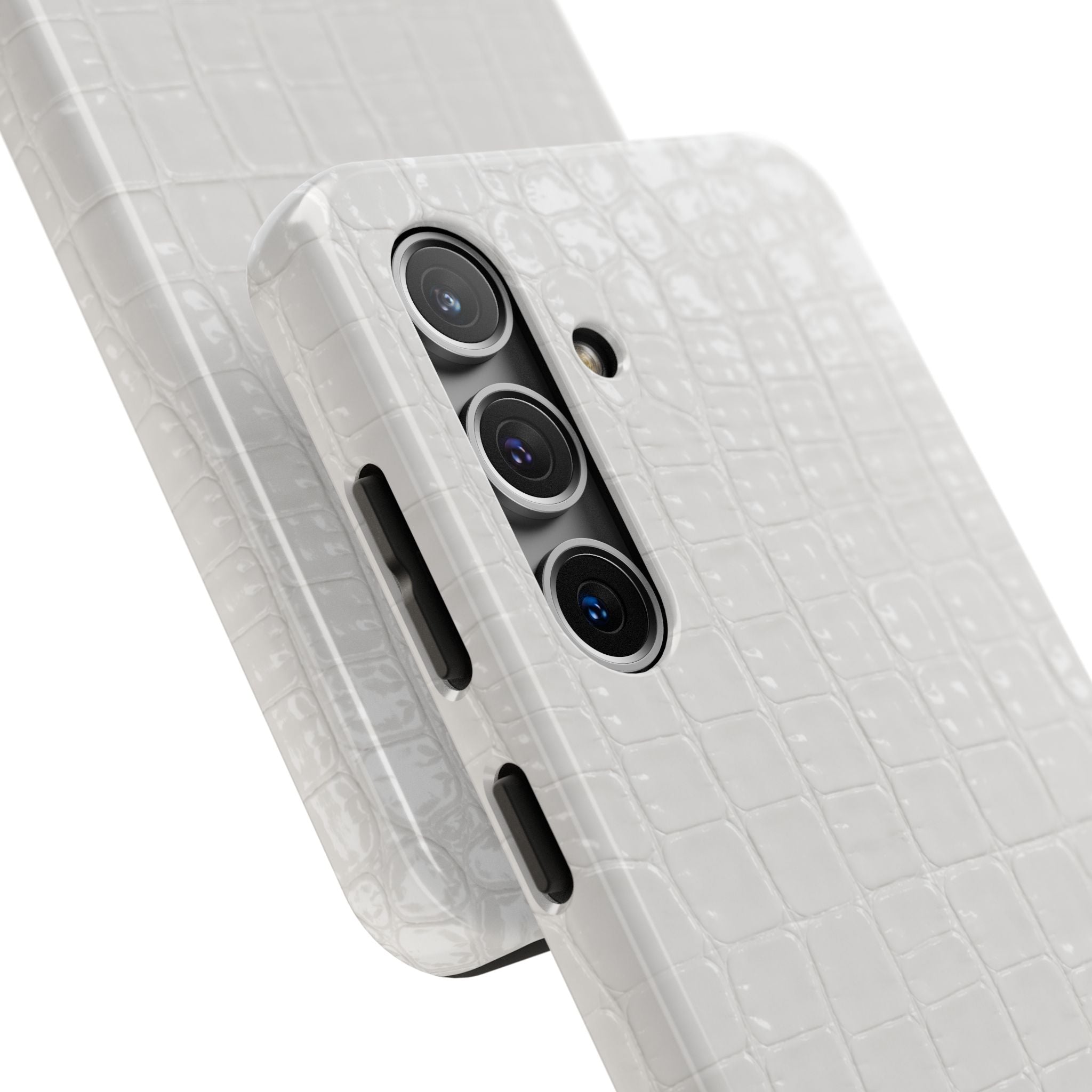 Ivory Croc Phone Cases
