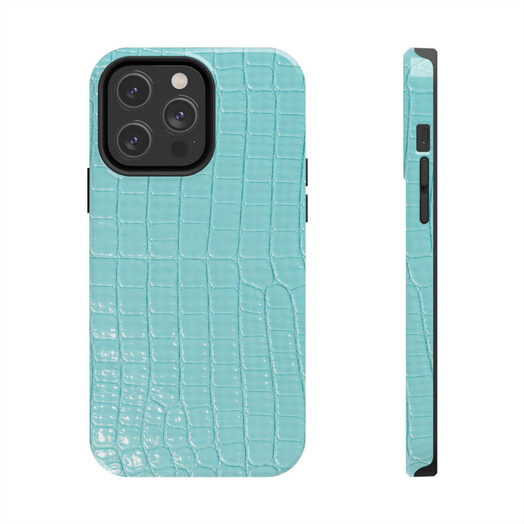 Aqua Croc Phone Case
