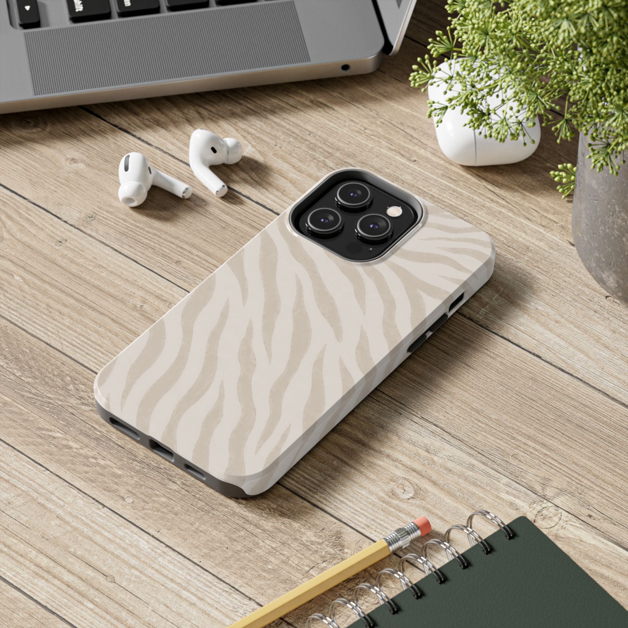 Baby Beige Zebra Phone Case