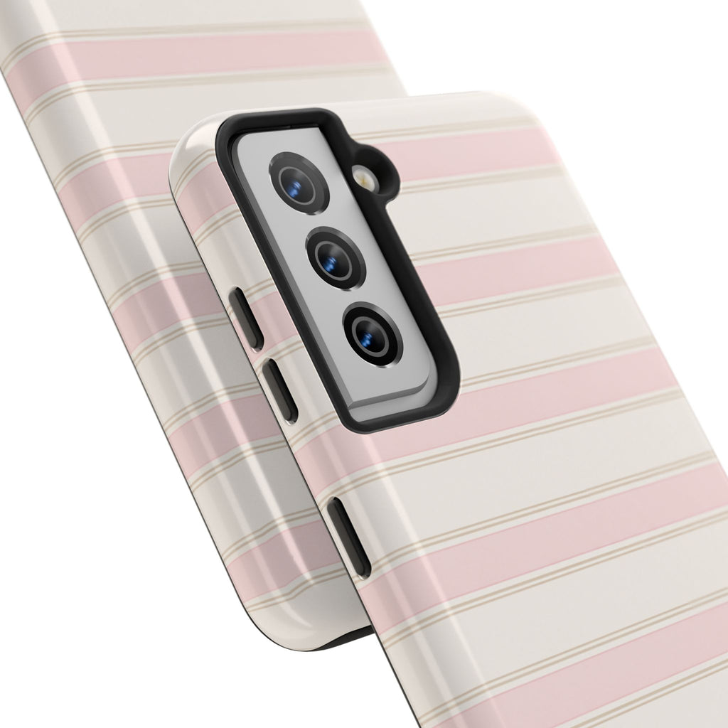 Blush Stripe Phone Case