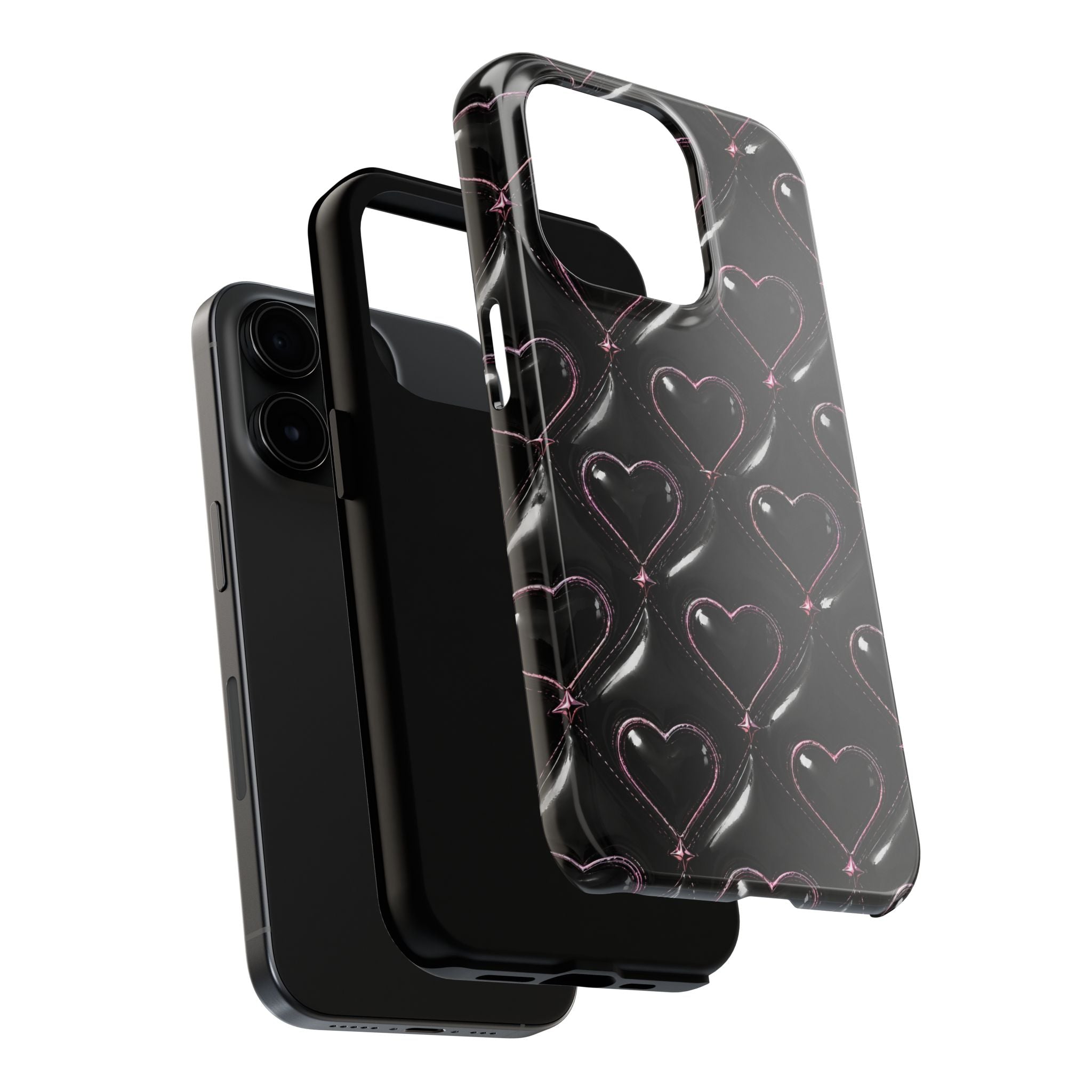 Midnight Hearts Phone Case