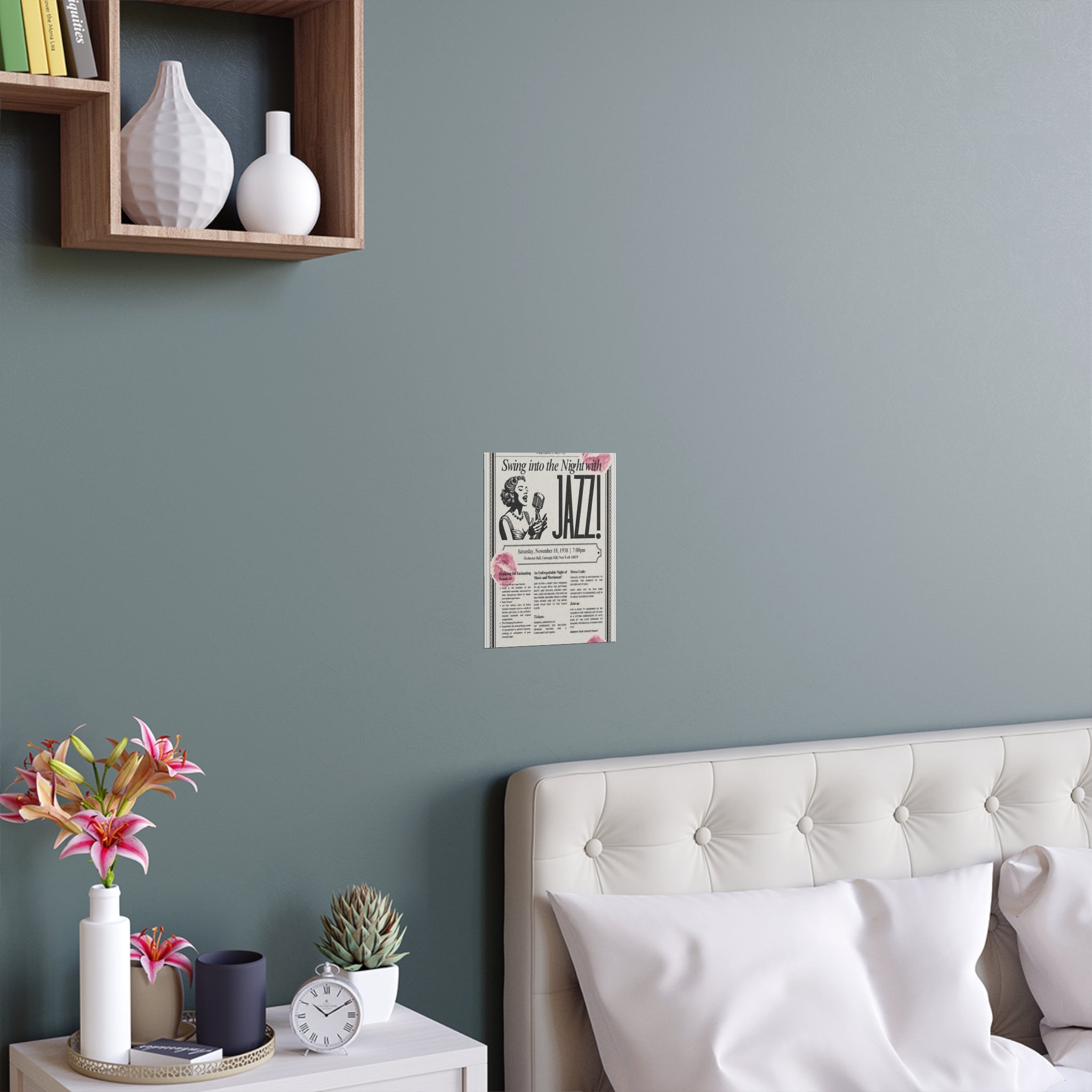 Jazz Kiss Silk Poster